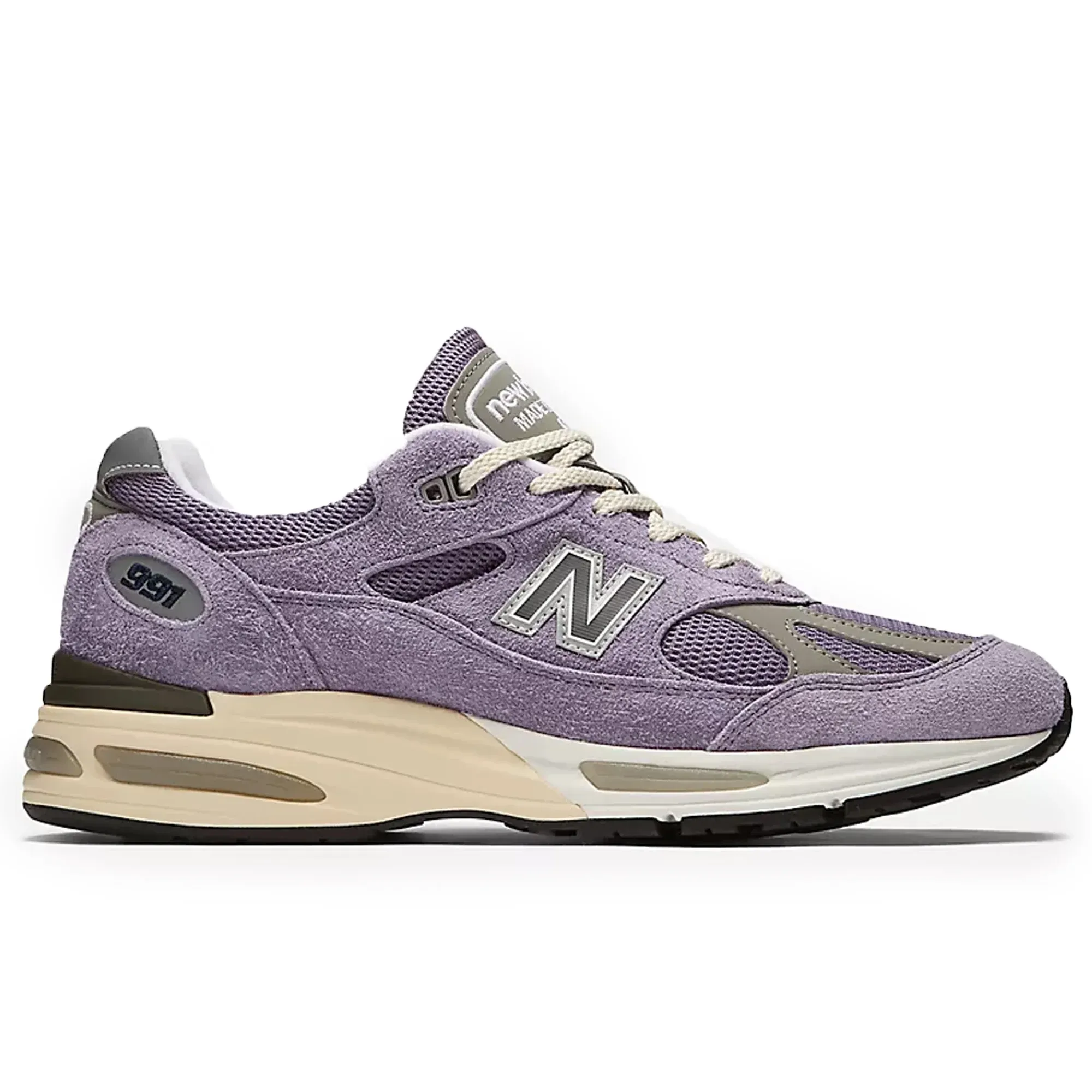 New Balance Made In UK 991v2 Grounded Pastels Shoes - Purple UK 7