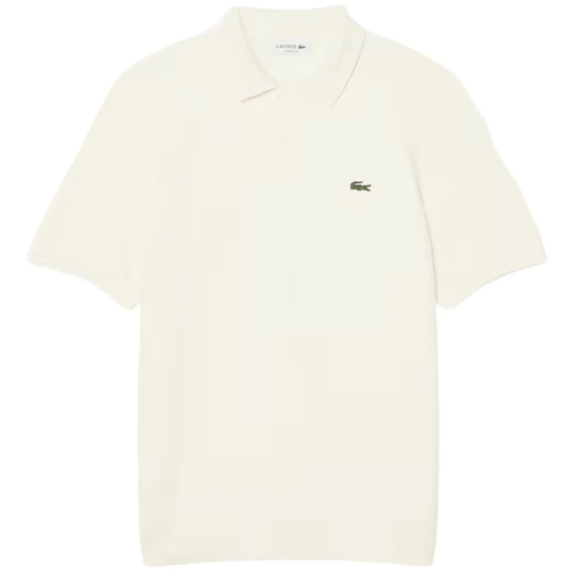 Lacoste Knitted Polo Shirt - Flour Size 3 / UK Size  S