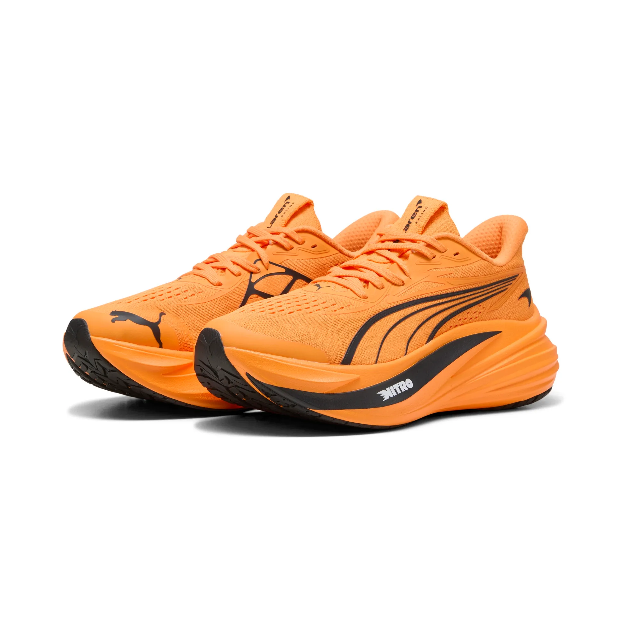 McLAREN RACING MagMax NITRO 2 Running Shoes Men in Orange | Size 11