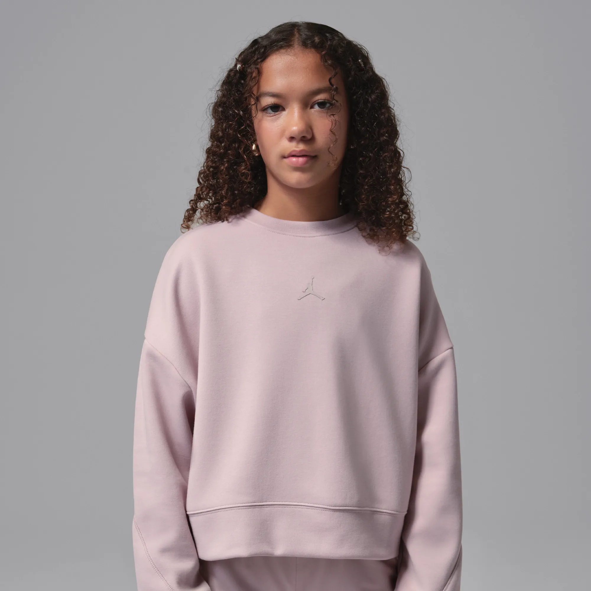 Nike Jordan Older Kids' Dri-FIT Performance Sport Crew - Pink
