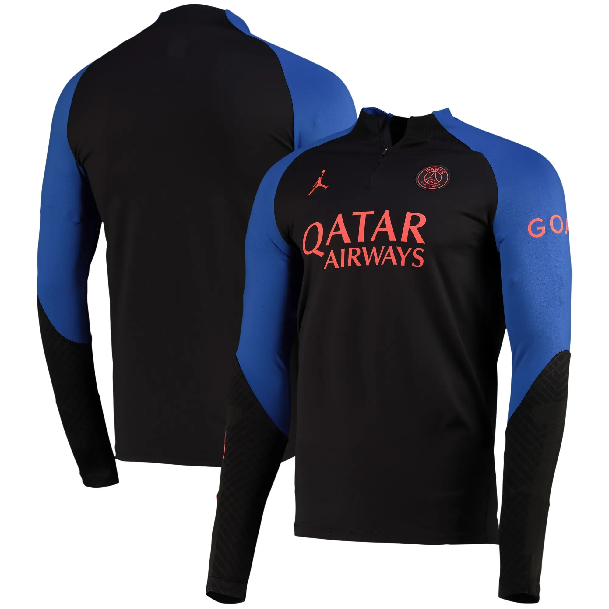 Paris Saint-Germain x Jordan Drill Top - Black