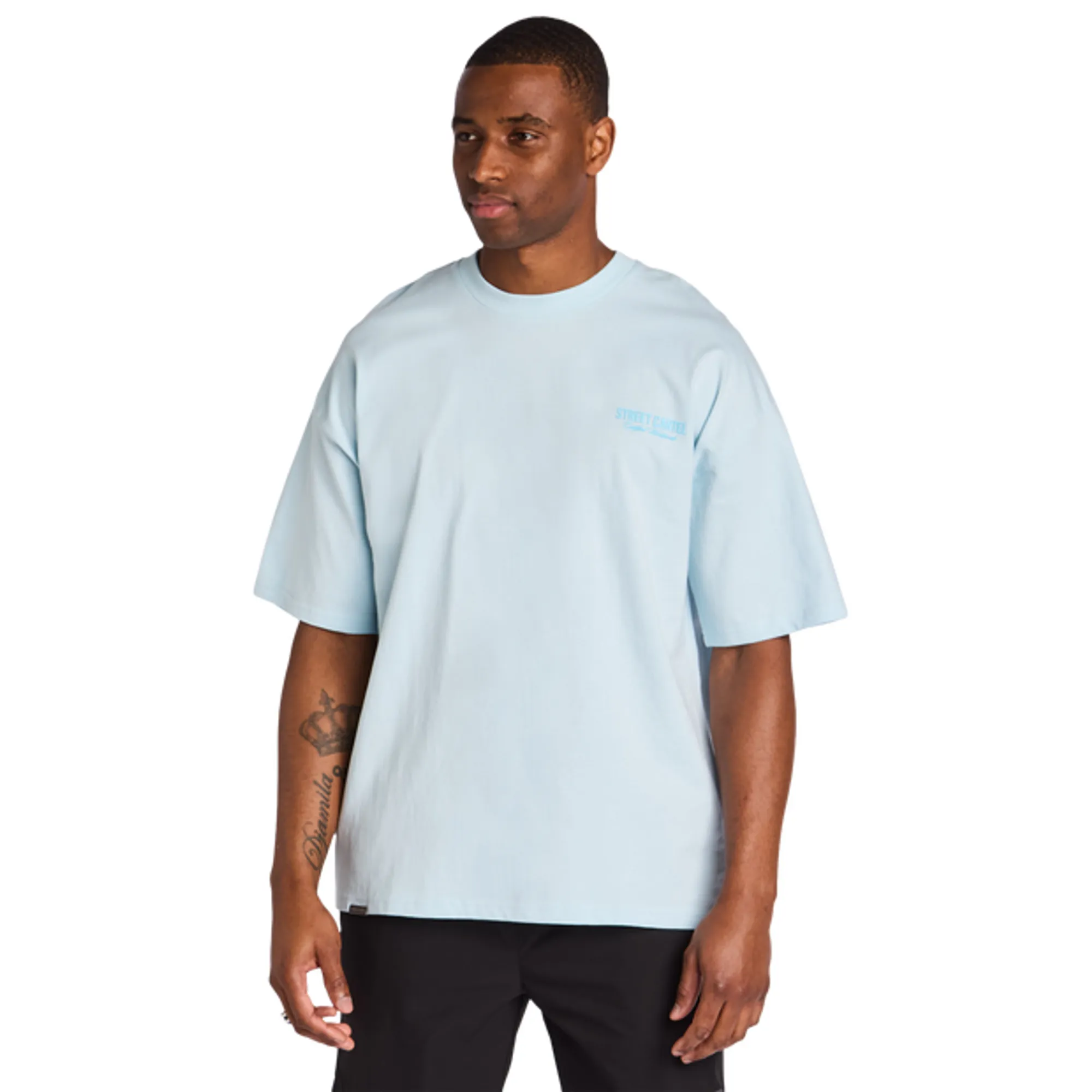 Street Cartel Racer Men T-Shirts - Blue