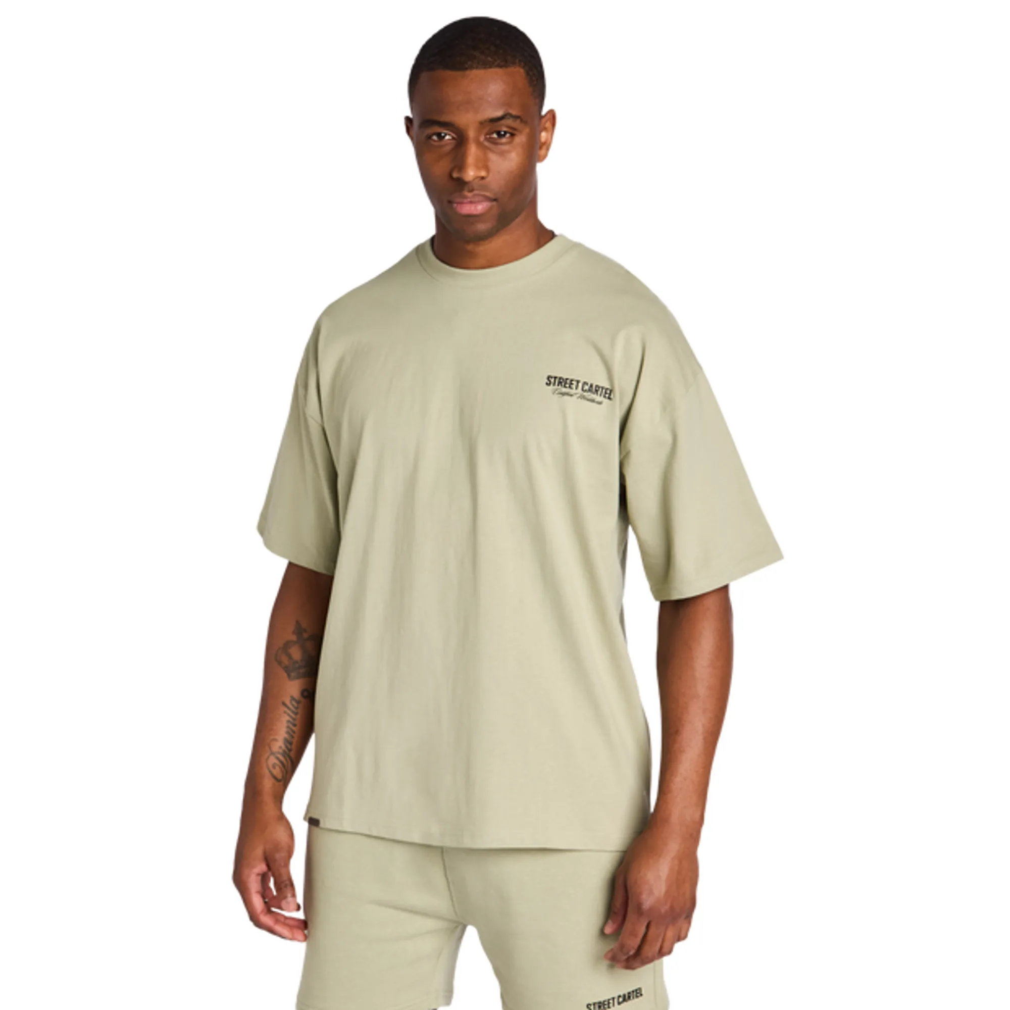 Street Cartel Racer Men T-Shirts - Green