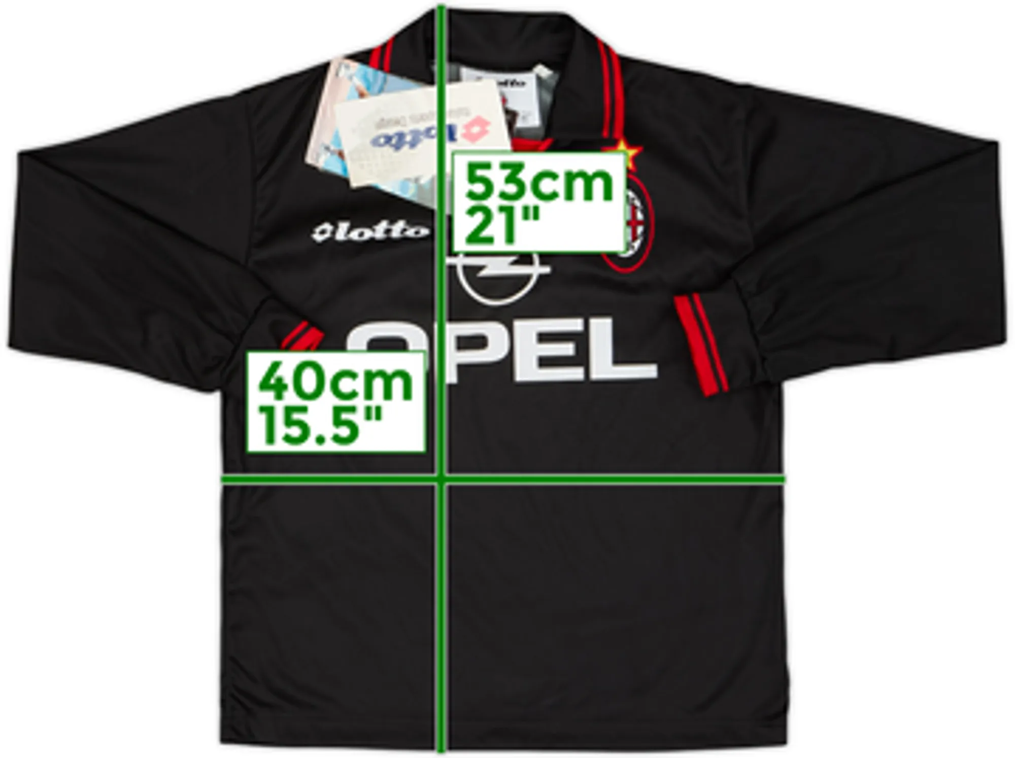 1997-98 AC Milan Third L/S Shirt (L.Boys)