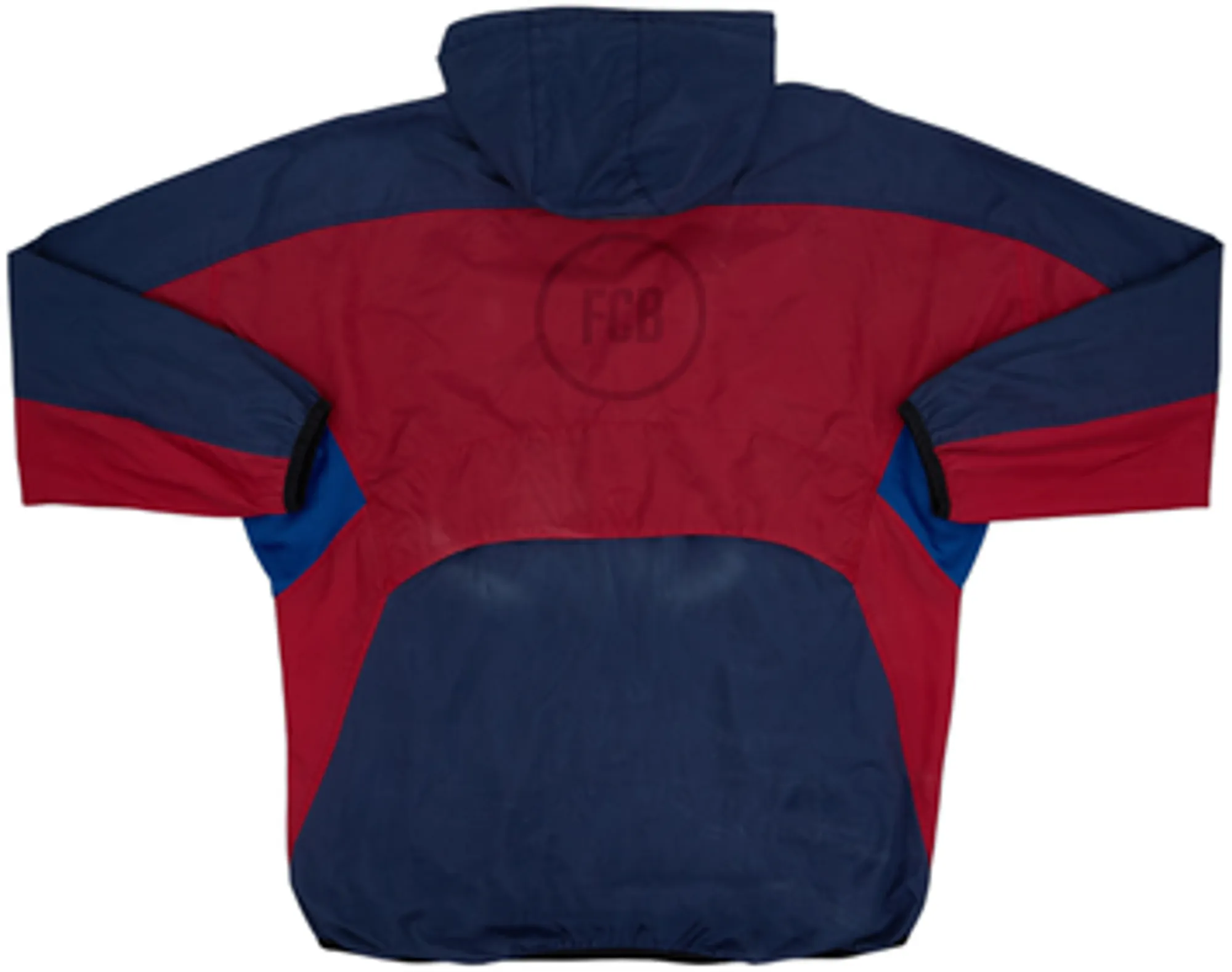 2000-01 Barcelona Nike Hooded Rain Jacket - 5/10 - (L)