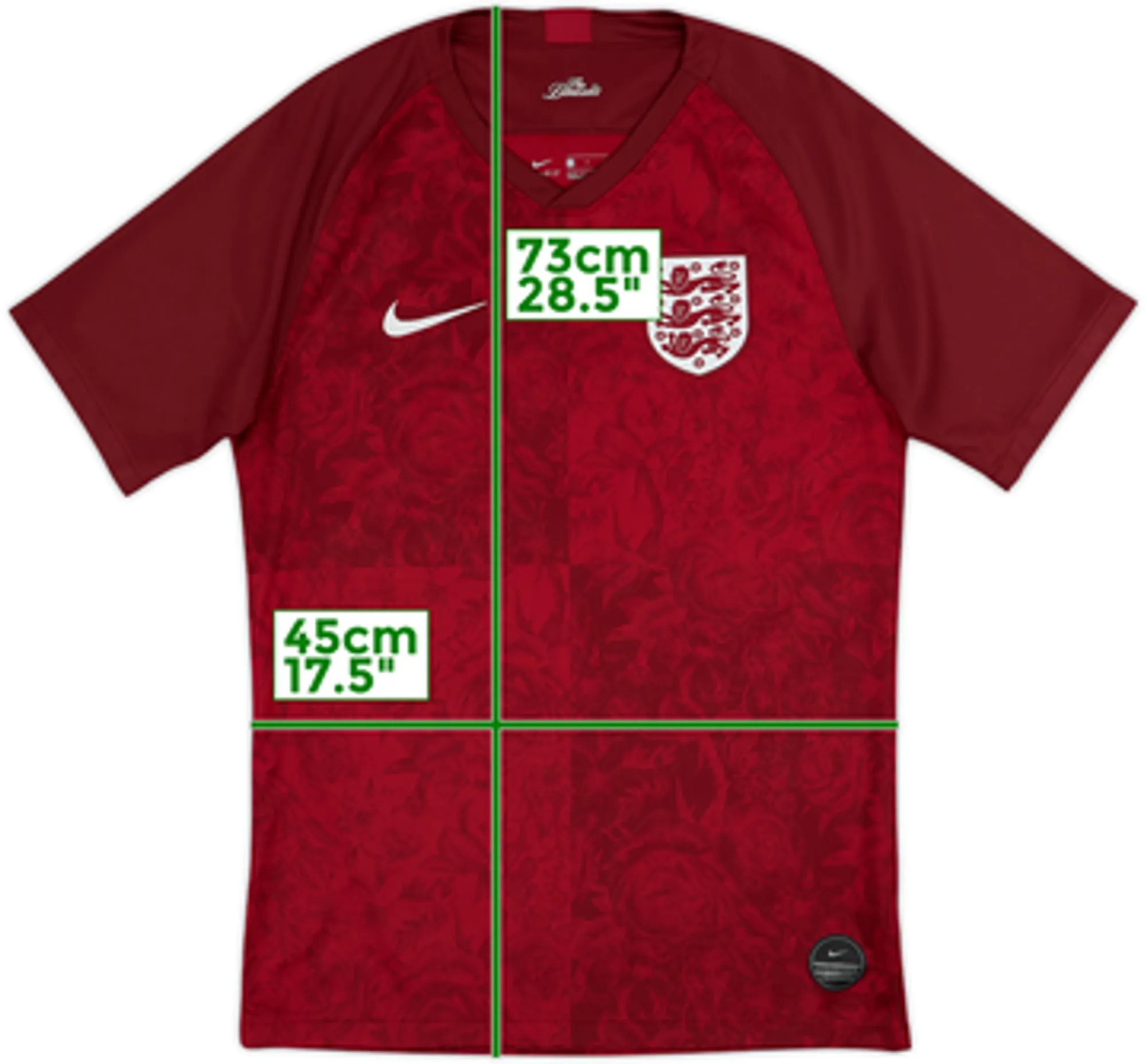 2019 England Lionesses Away Shirt - 9/10 - (Men's S)