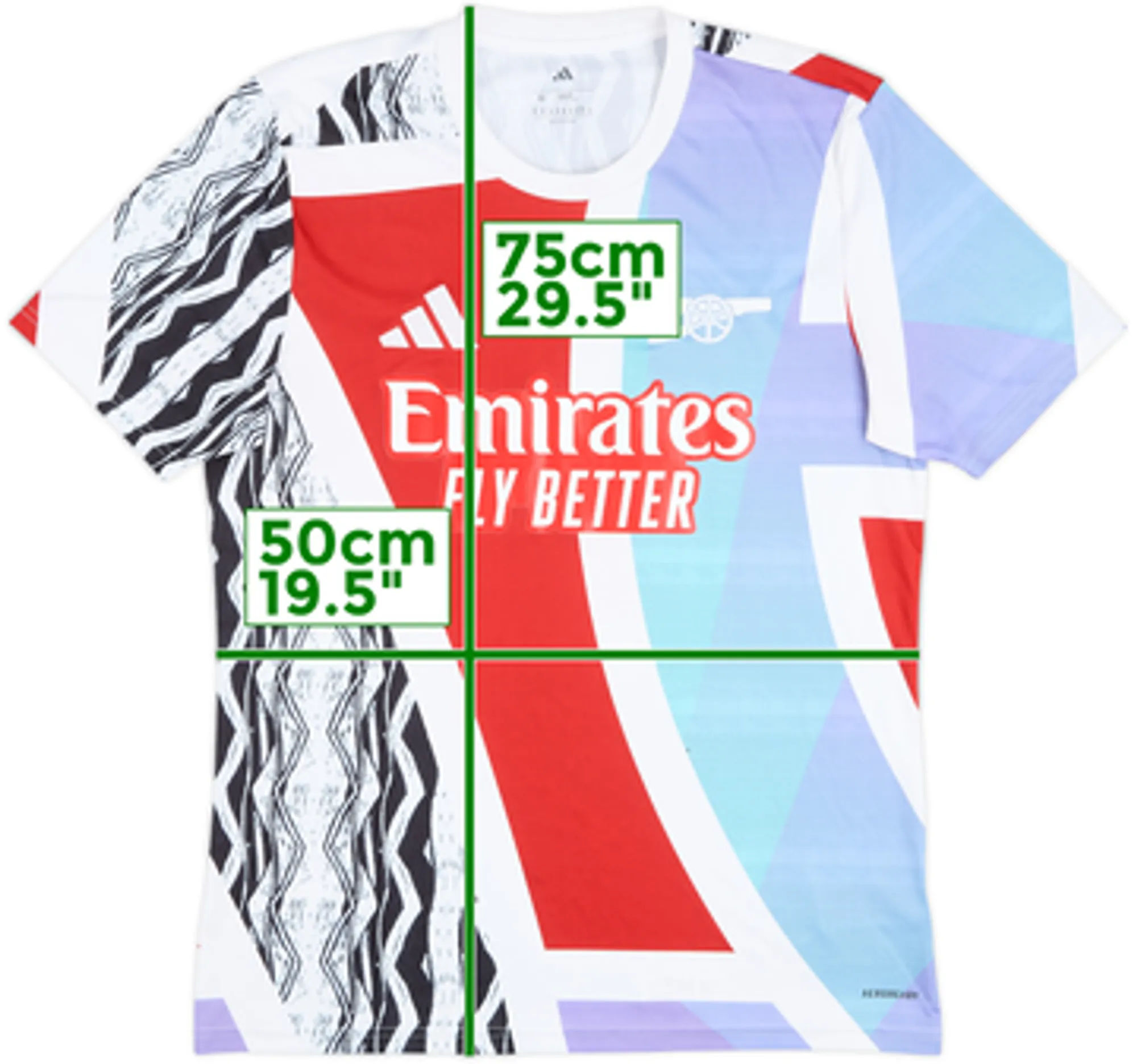2024-25 Arsenal adidas Training Shirt - 8/10 - (M)