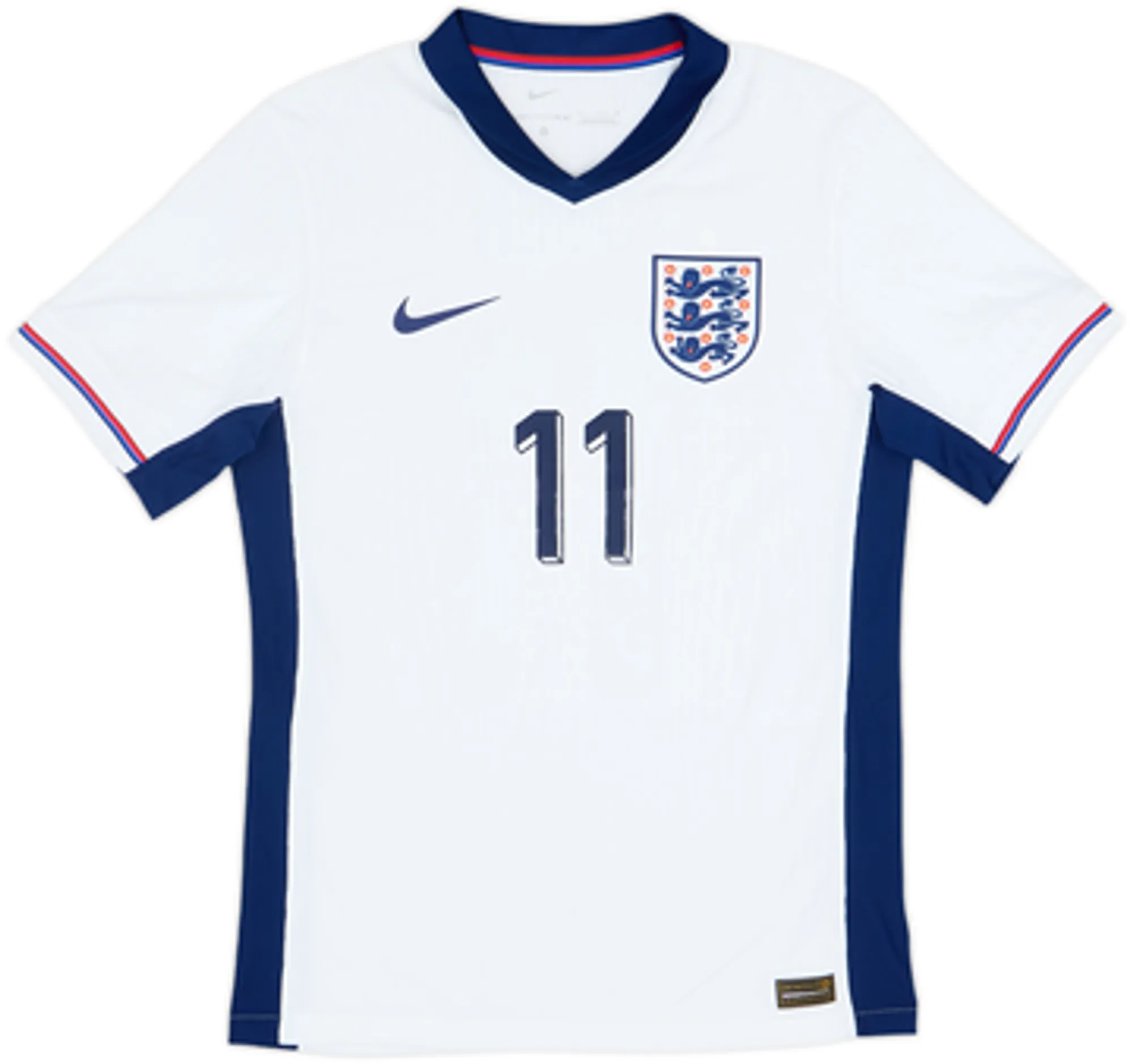 2024-25 England Authentic Home Shirt Foden #11 - 10/10 - (S)