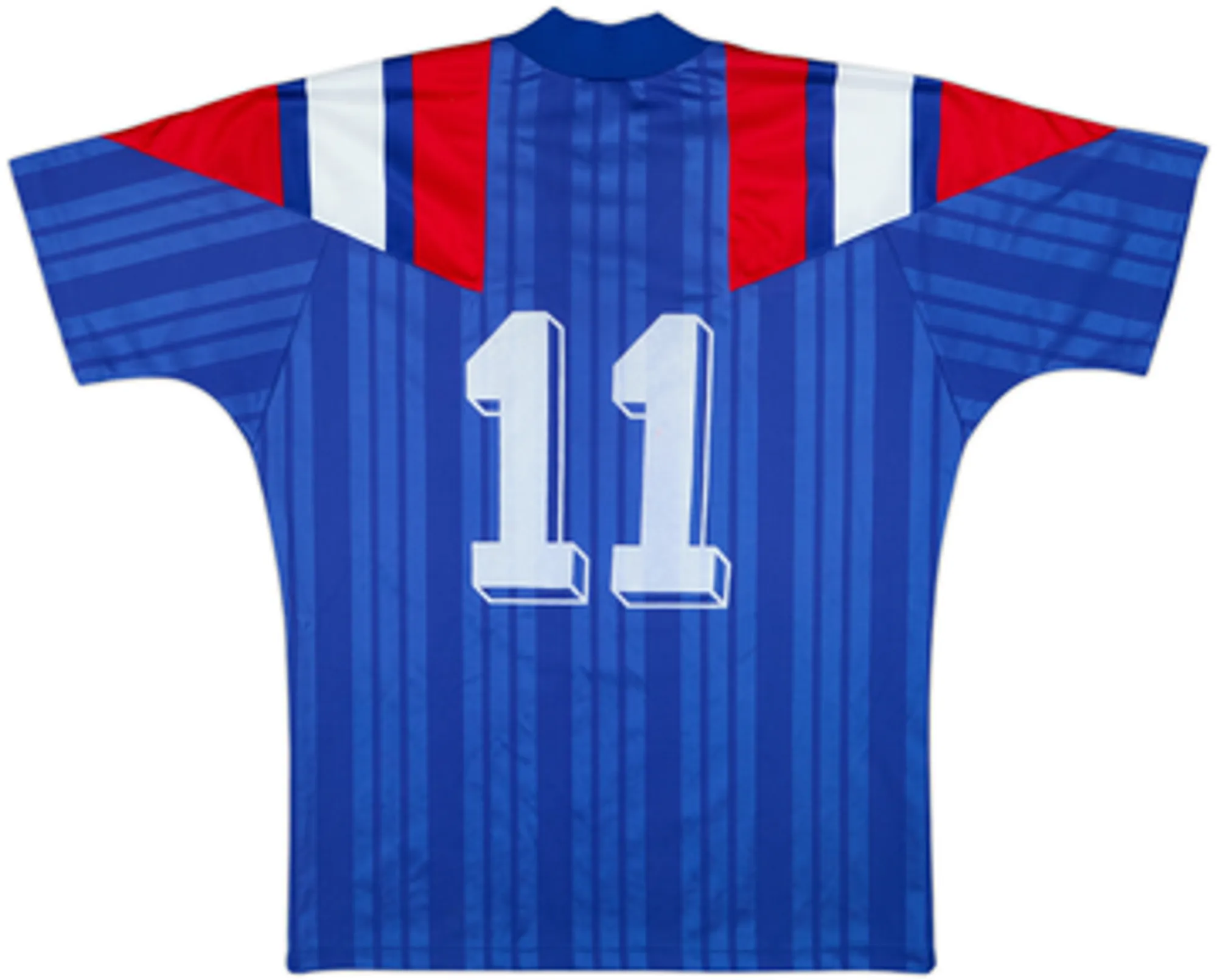 1992-94 France Home Shirt #11 - 8/10 - (L)