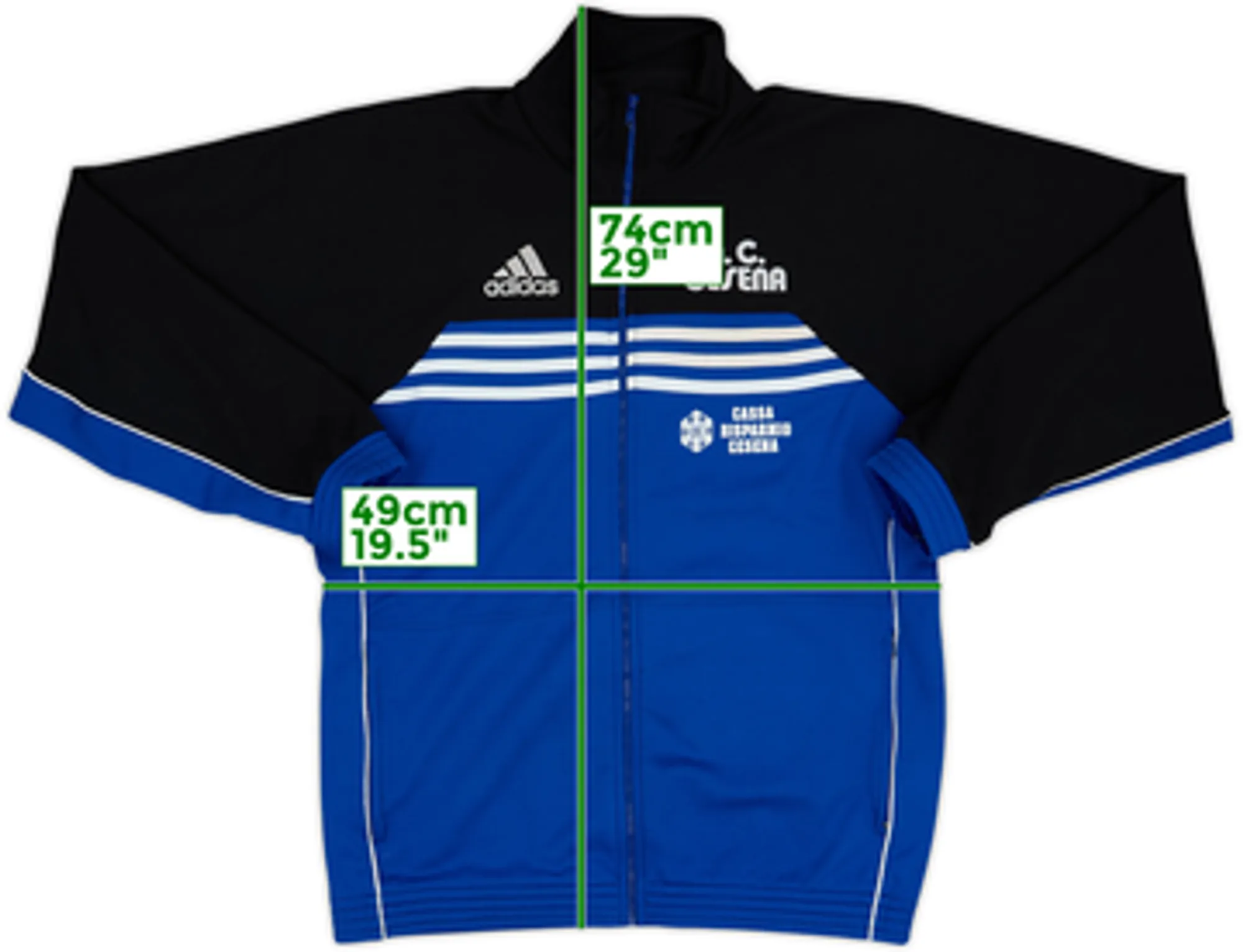 1999-00 AC Cesena adidas Track Jacket - 7/10 - (M)