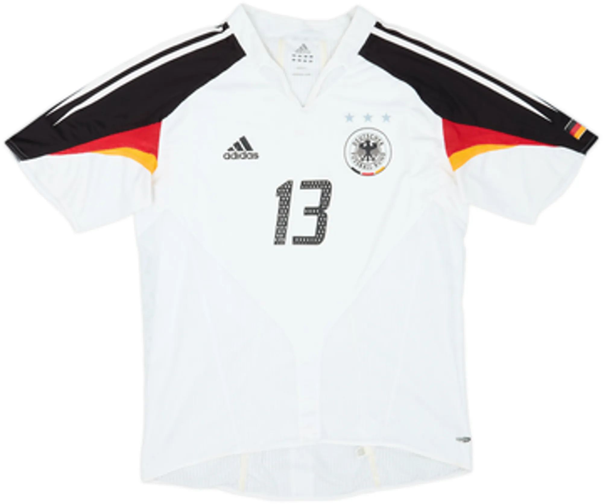 2004-05 Germany Player Issue Home Shirt Ballack #13 - 5/10 - (L)