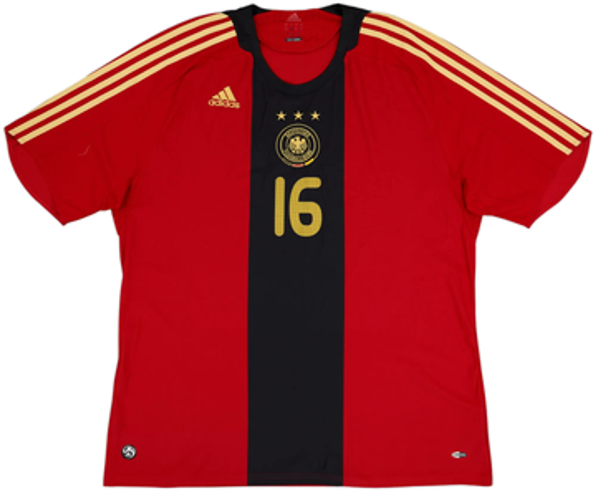 2008-09 Germany Away Shirt Lahm #16 - 9/10 - (XL)