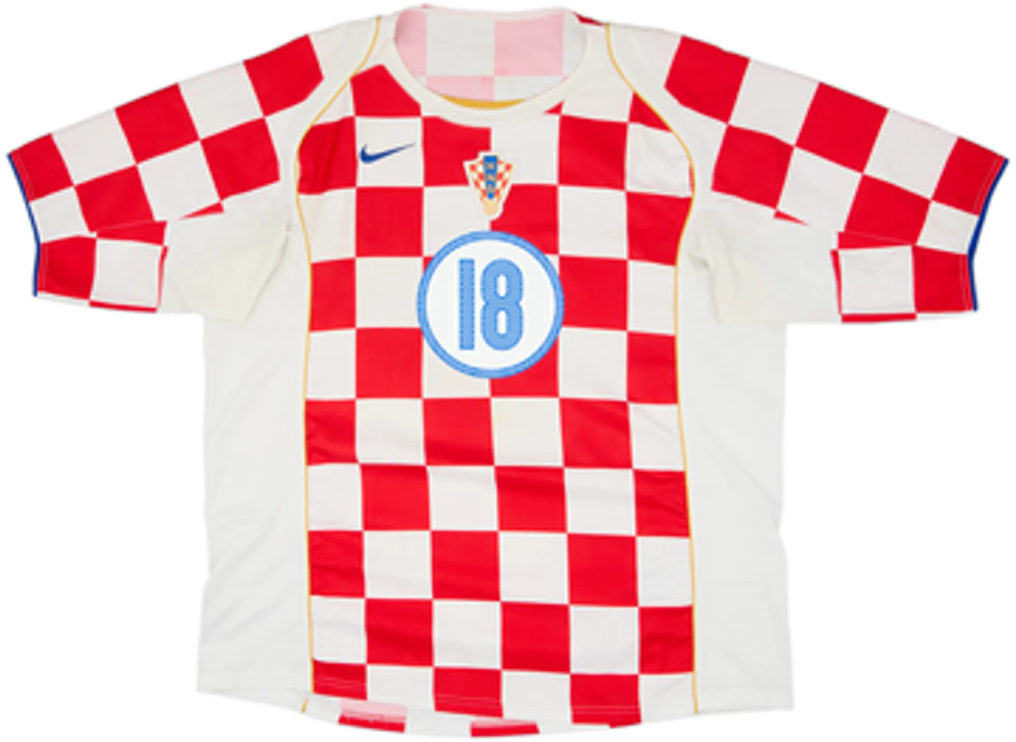 2004-06 Croatia Home Shirt Olic #18 - 6/10 - (L)