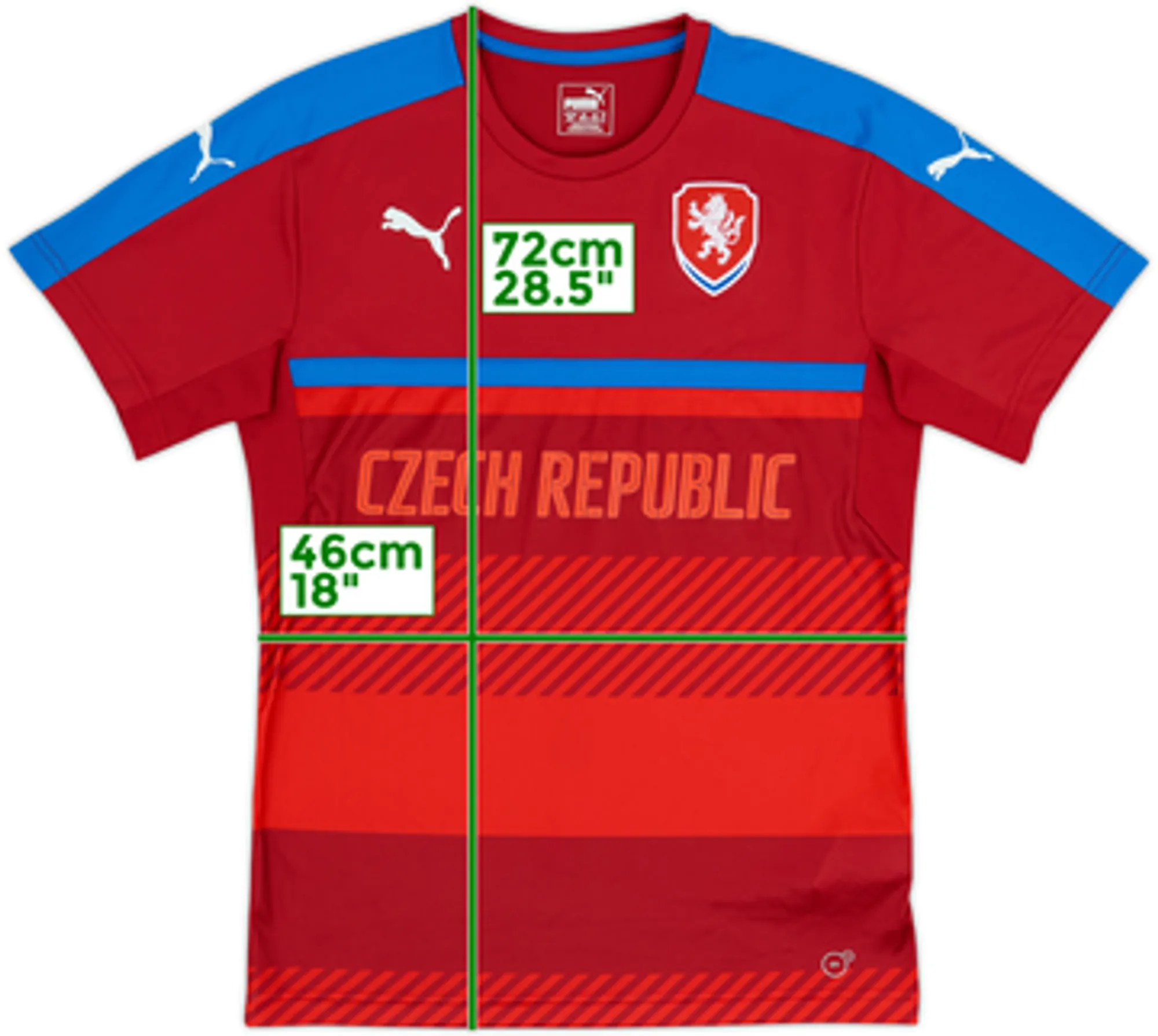 2014-16 Czech Republic Puma Training Shirt - 9/10 - (M)