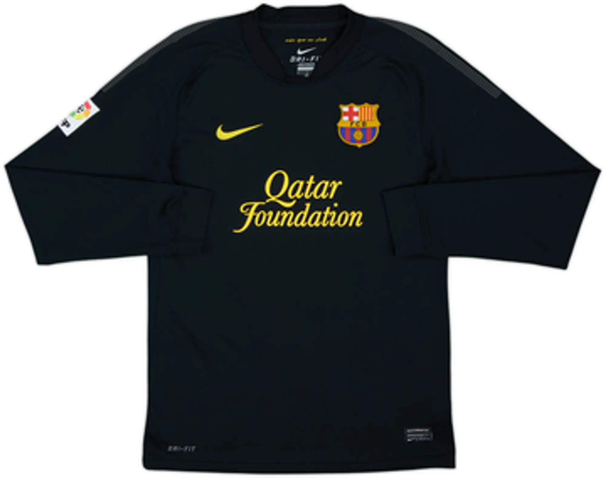 2011-12 Barcelona Away L/S Shirt Messi #10 - 8/10 - (S)