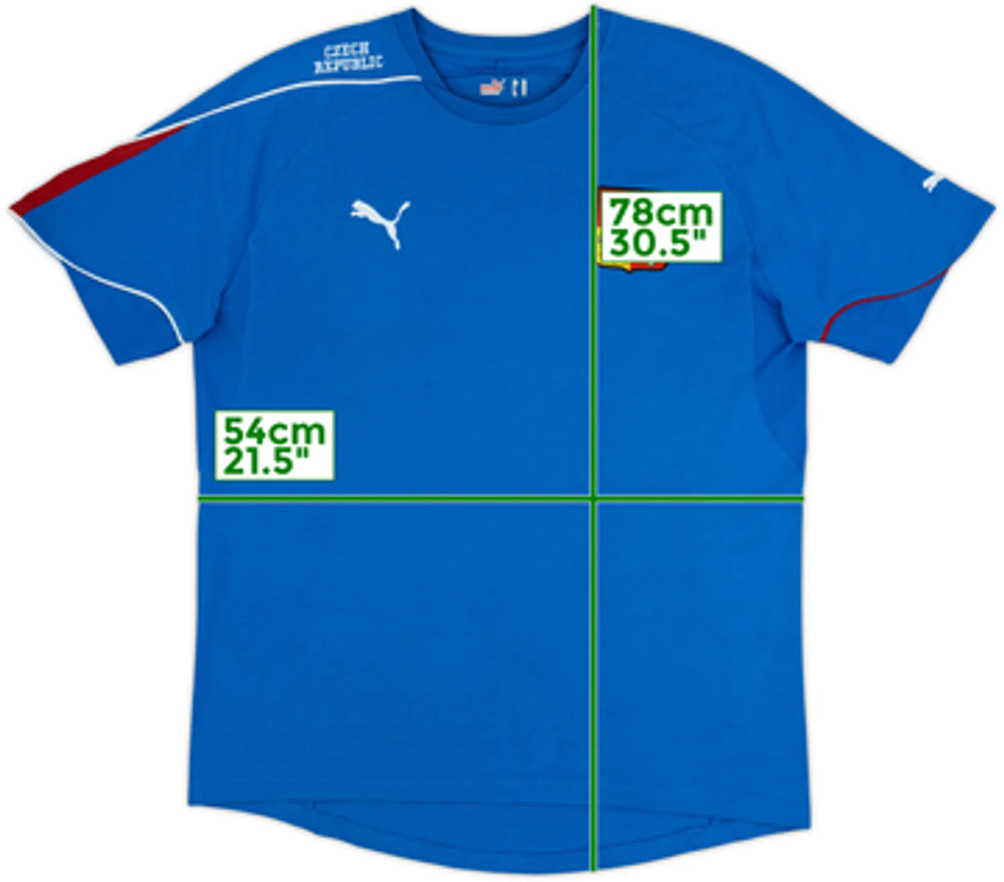2010-12 Czech Republic Puma Training Shirt - 8/10 - (XL)