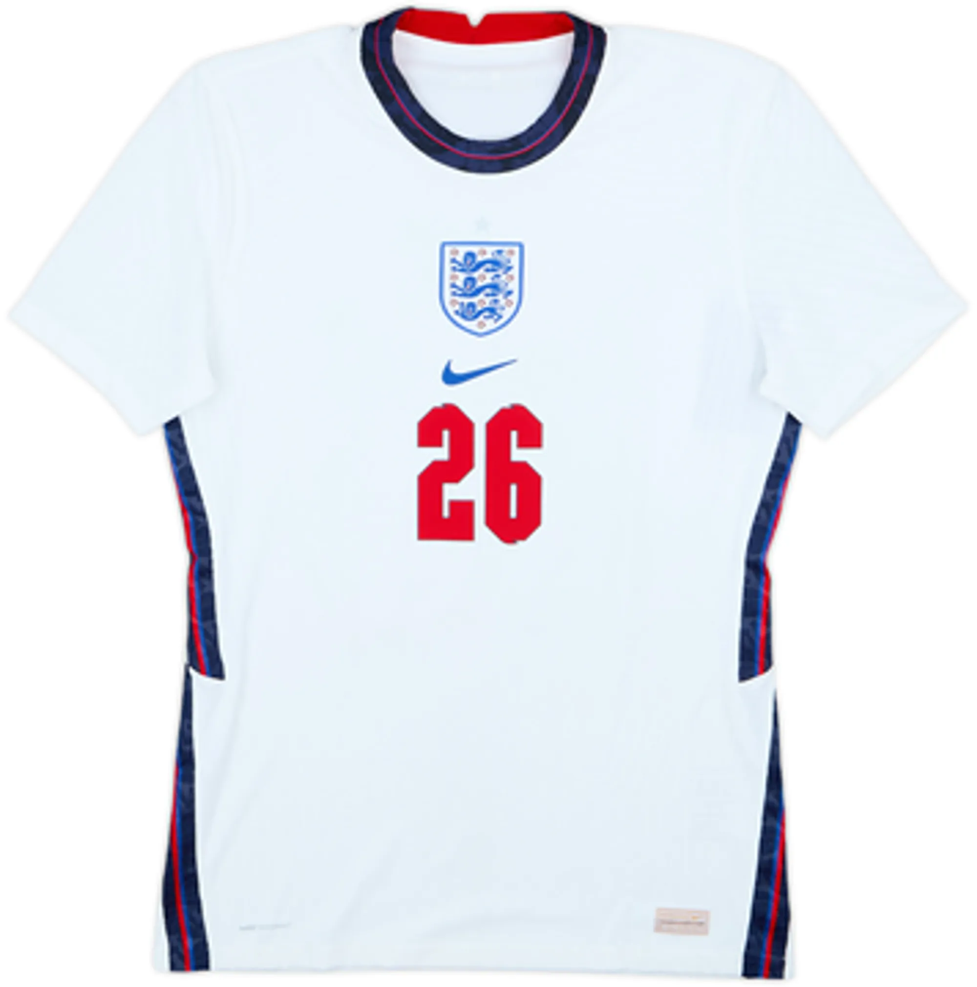 2020-22 England Player Issue Home Shirt Bellingham #26 - 8/10 - (M)