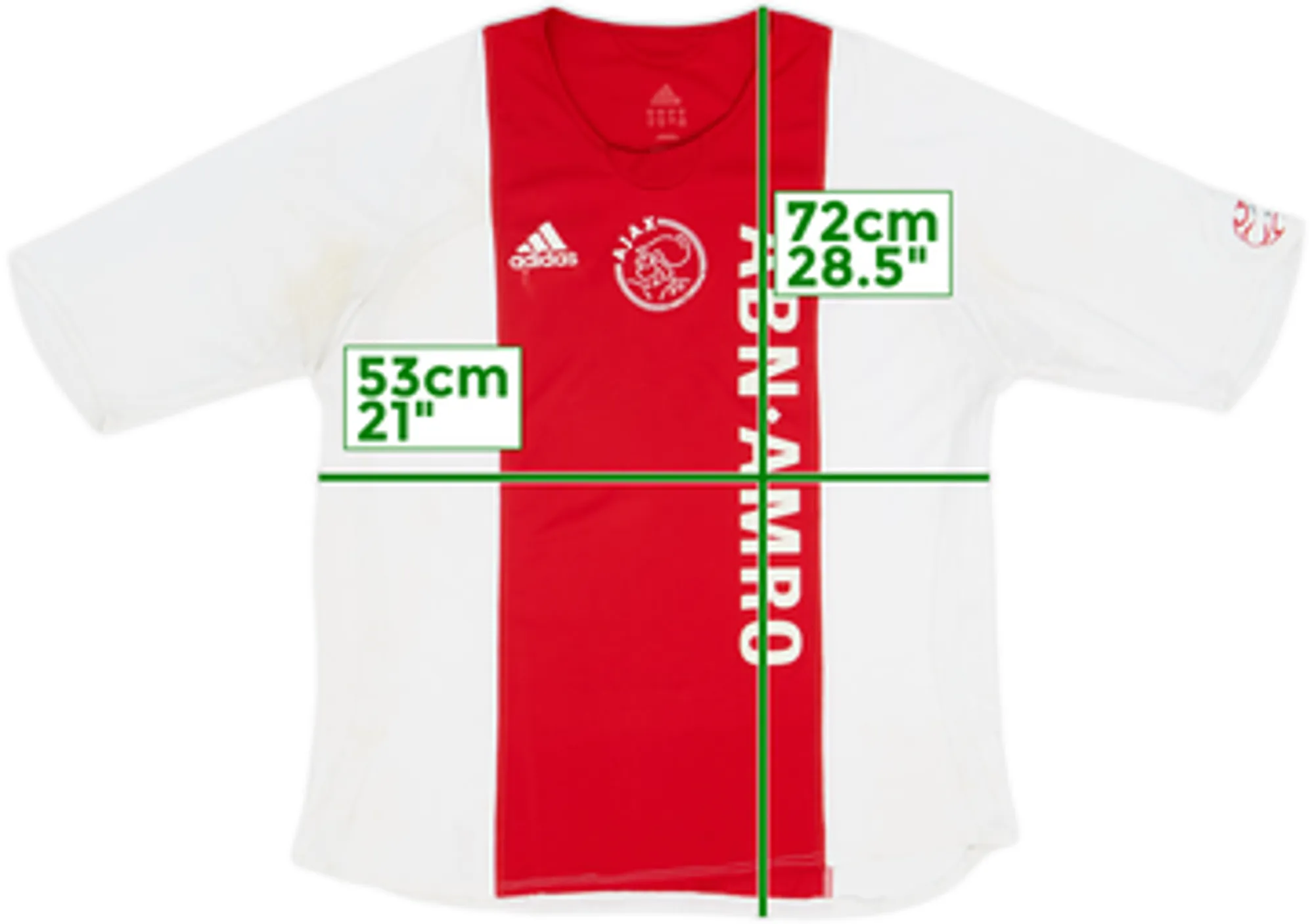 2006-07 Ajax Home Shirt - 4/10 - (XXL)