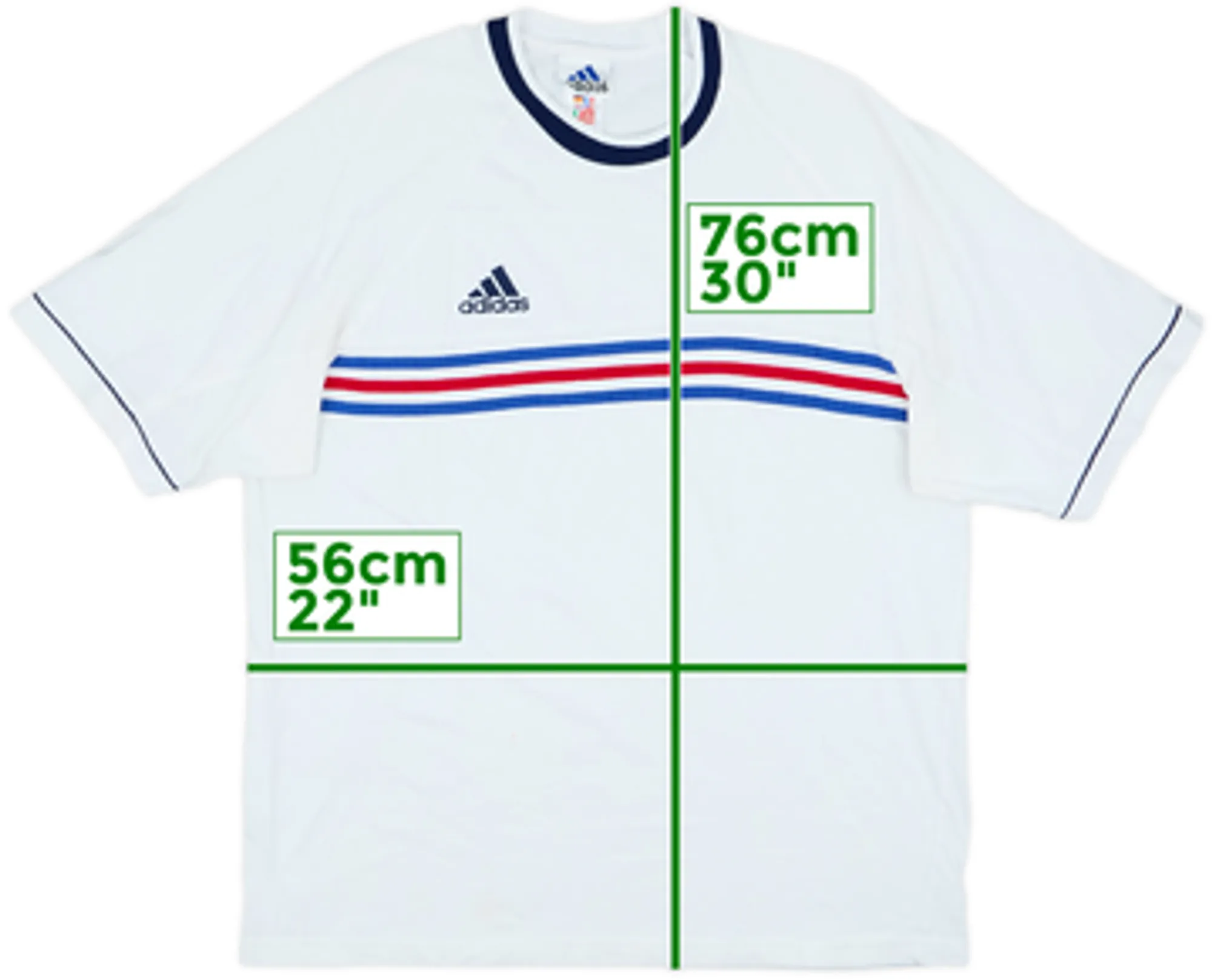 1998-00 France adidas Training Shirt - 6/10 - (XL)