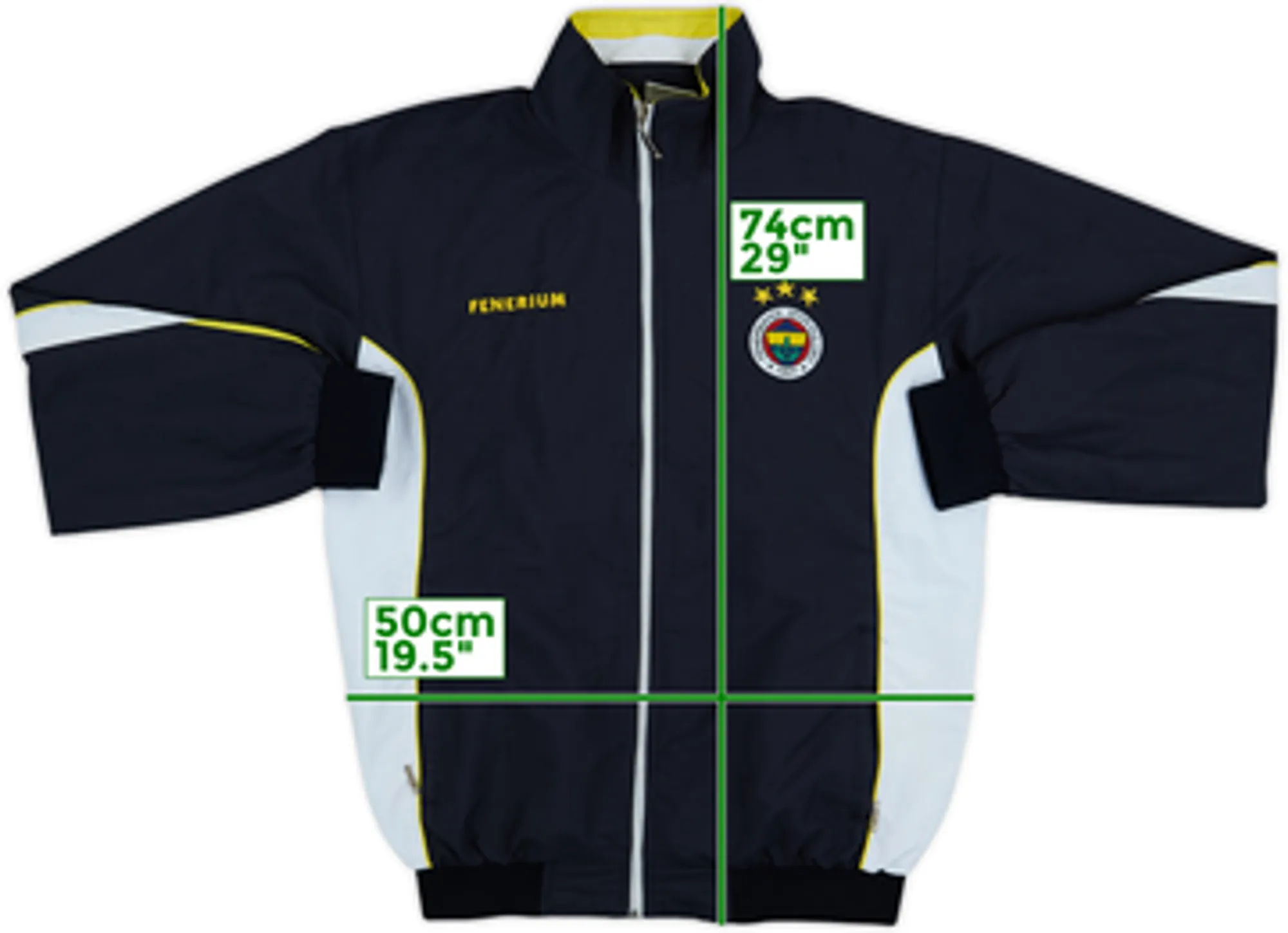 2002-03 Fenerbahce Fenerium Track Jacket - 9/10 - (S)