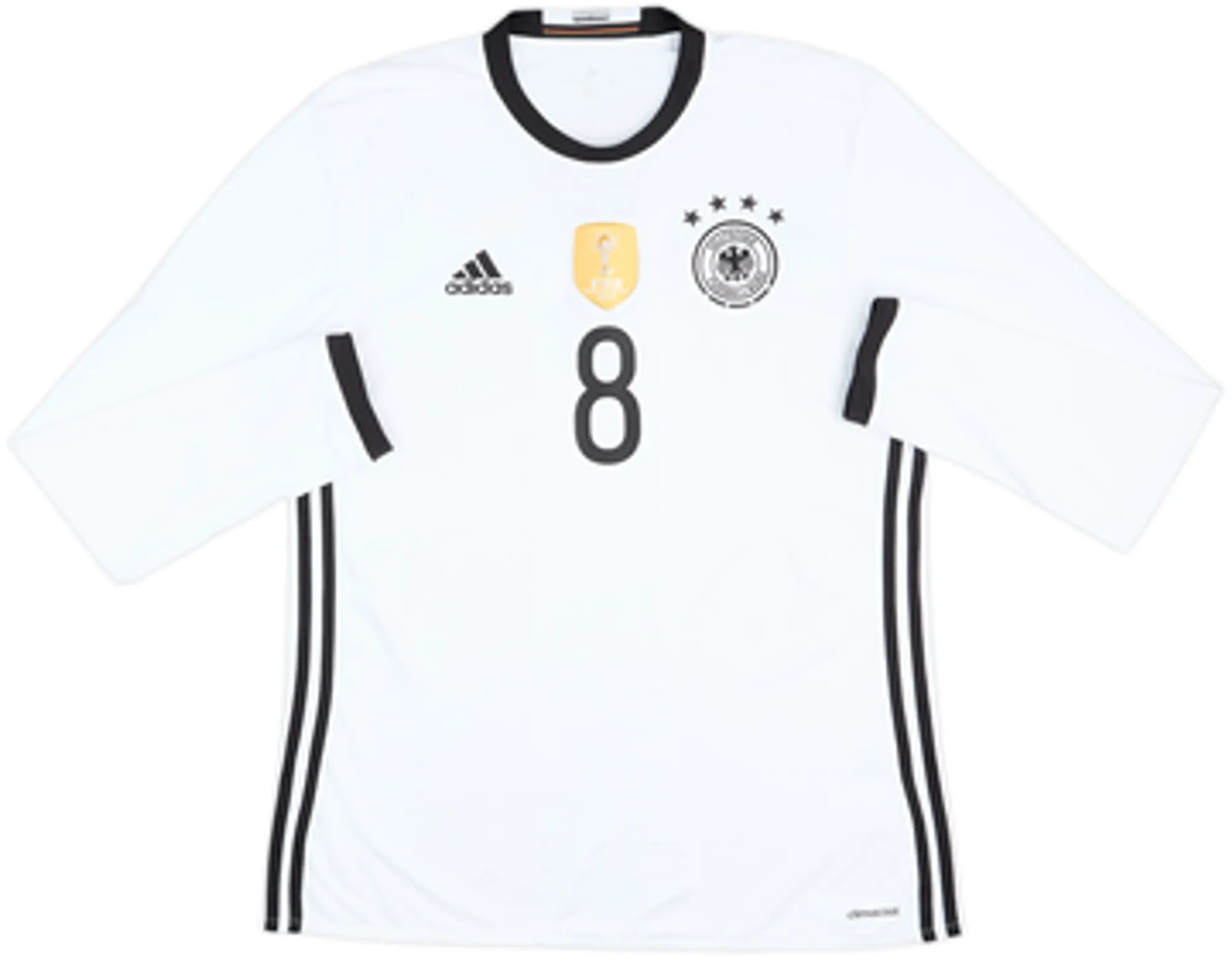 2015-16 Germany Home L/S Shirt Ozil #8 - 9/10 - (M)