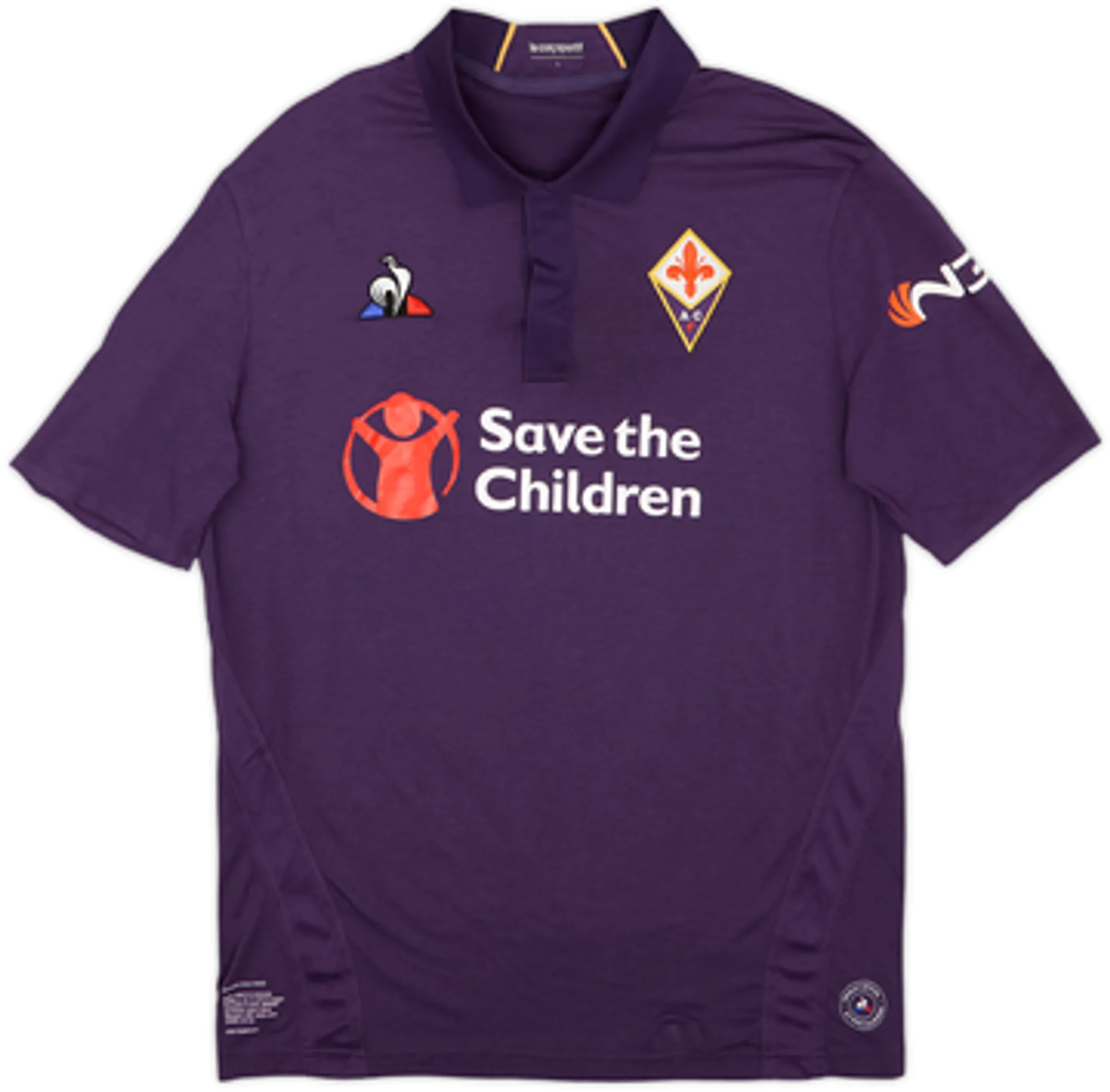 2018-19 Fiorentina Signed Home Shirt Gerson #8 - 7/10 - (L)