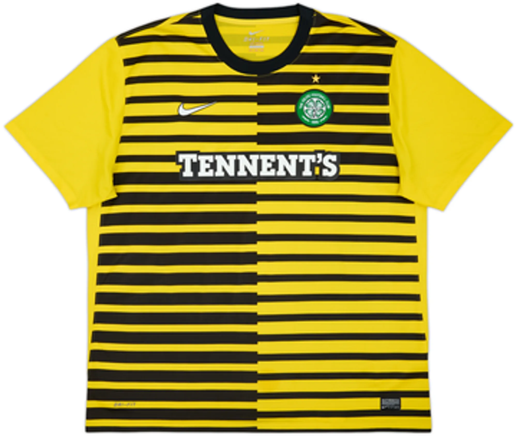 2011-12 Celtic Third Shirt Brown #8 - 7/10 - (XXL)