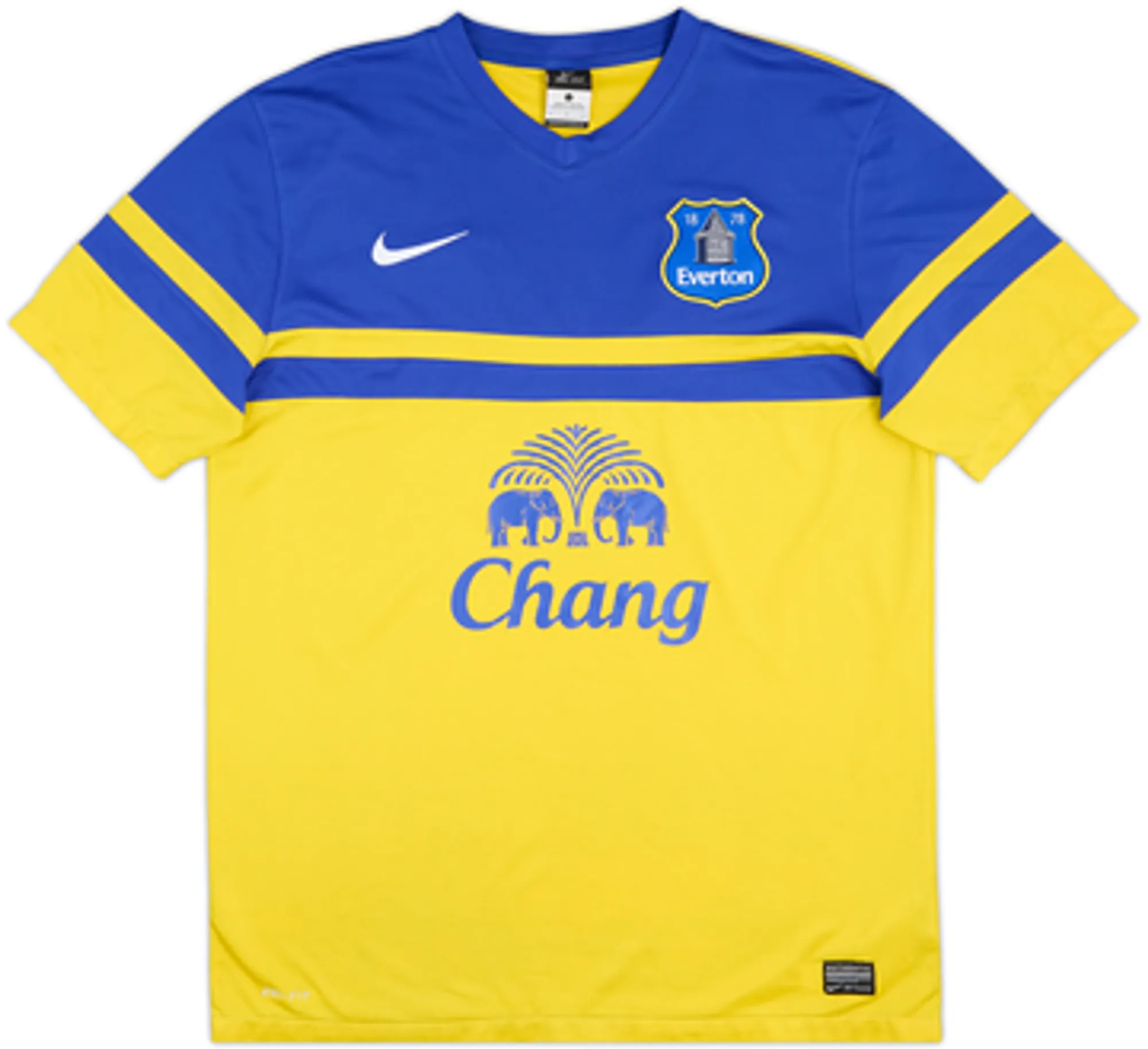 2013-14 Everton Away Shirt Lukaku #17 - 6/10 - (L)
