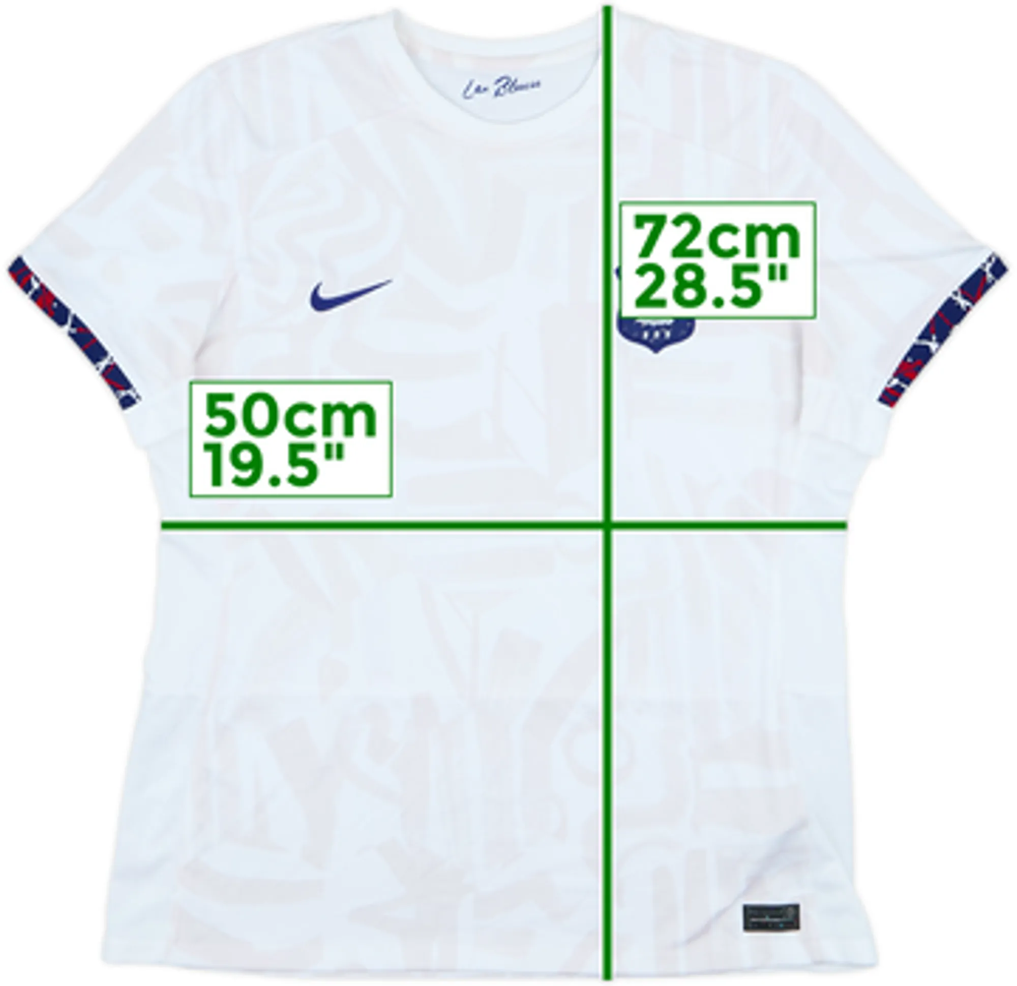 2023-24 France Women's Away Shirt - 8/10 - (Women's XL)