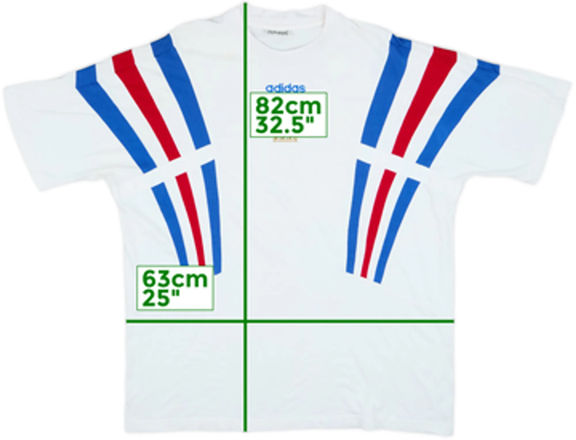 1996-98 France adidas Leisure Tee - 7/10 - (XXL)