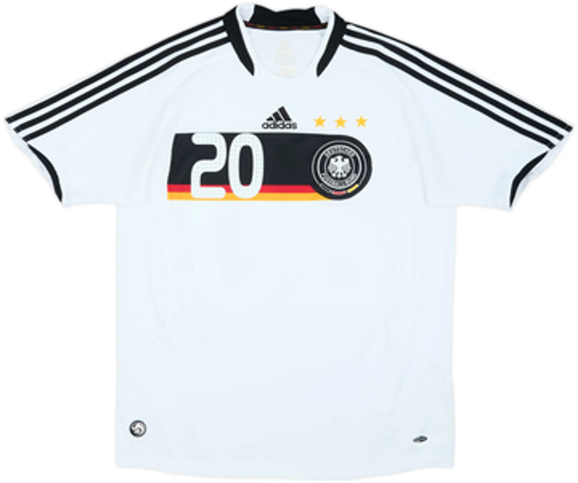 2008-09 Germany Home Shirt Podolski #20 - 8/10 - (XL.Boys)