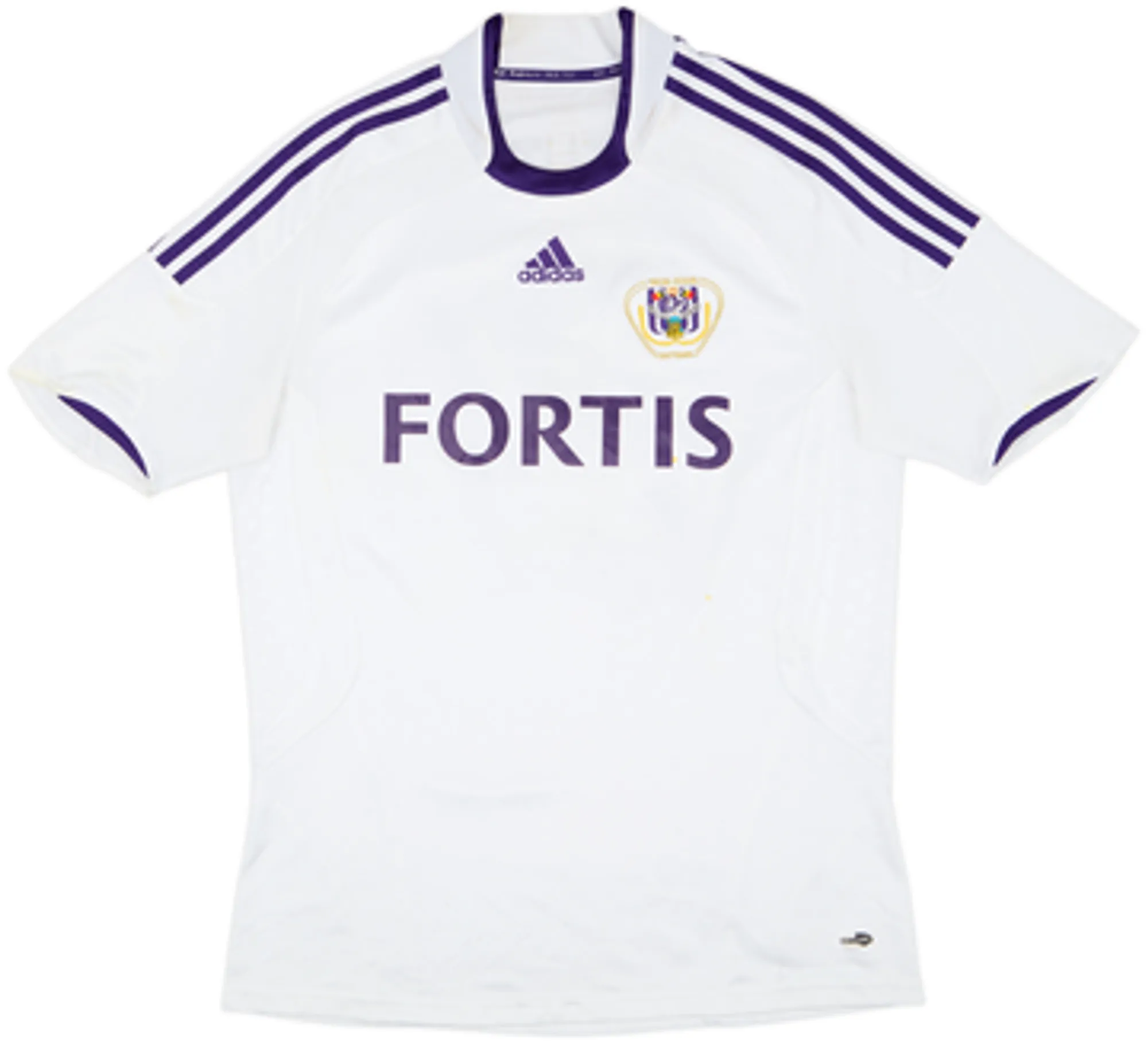 2008-09 Anderlecht Home Shirt De Sutter #21 - 6/10 - (M)