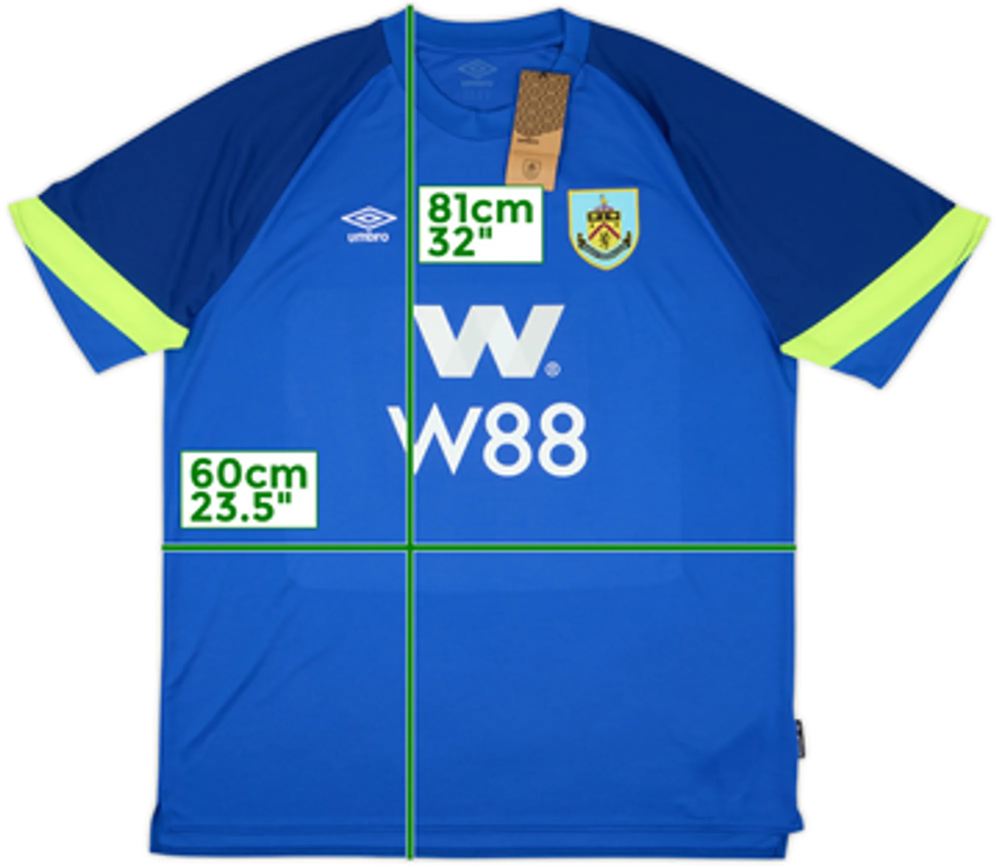 2023-24 Burnley GK S/S Shirt (XXL)