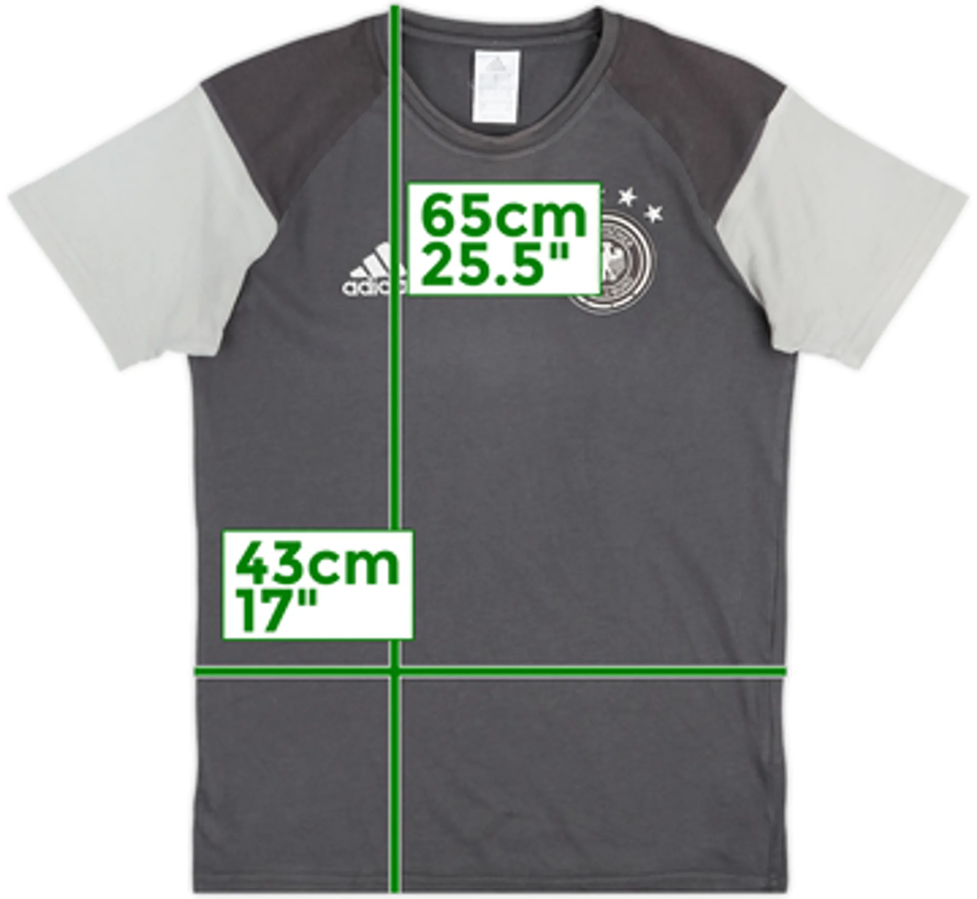 2015-16 Germany adidas Cotton Tee - 7/10 - (S)