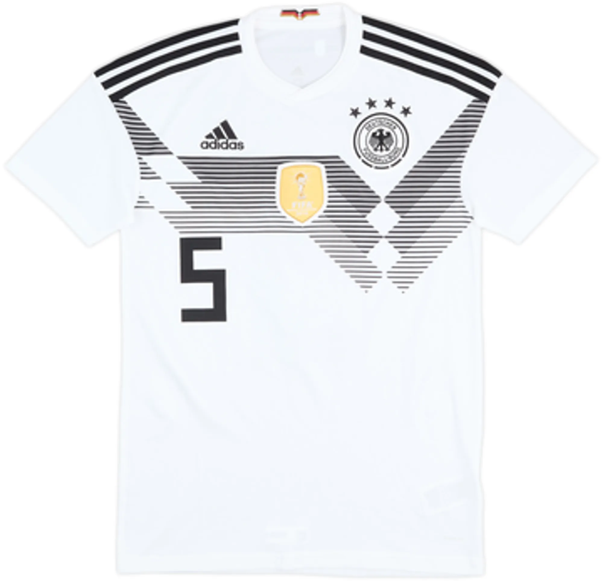 2018-19 Germany Home Shirt Hummels #5 - 8/10 - (XS)