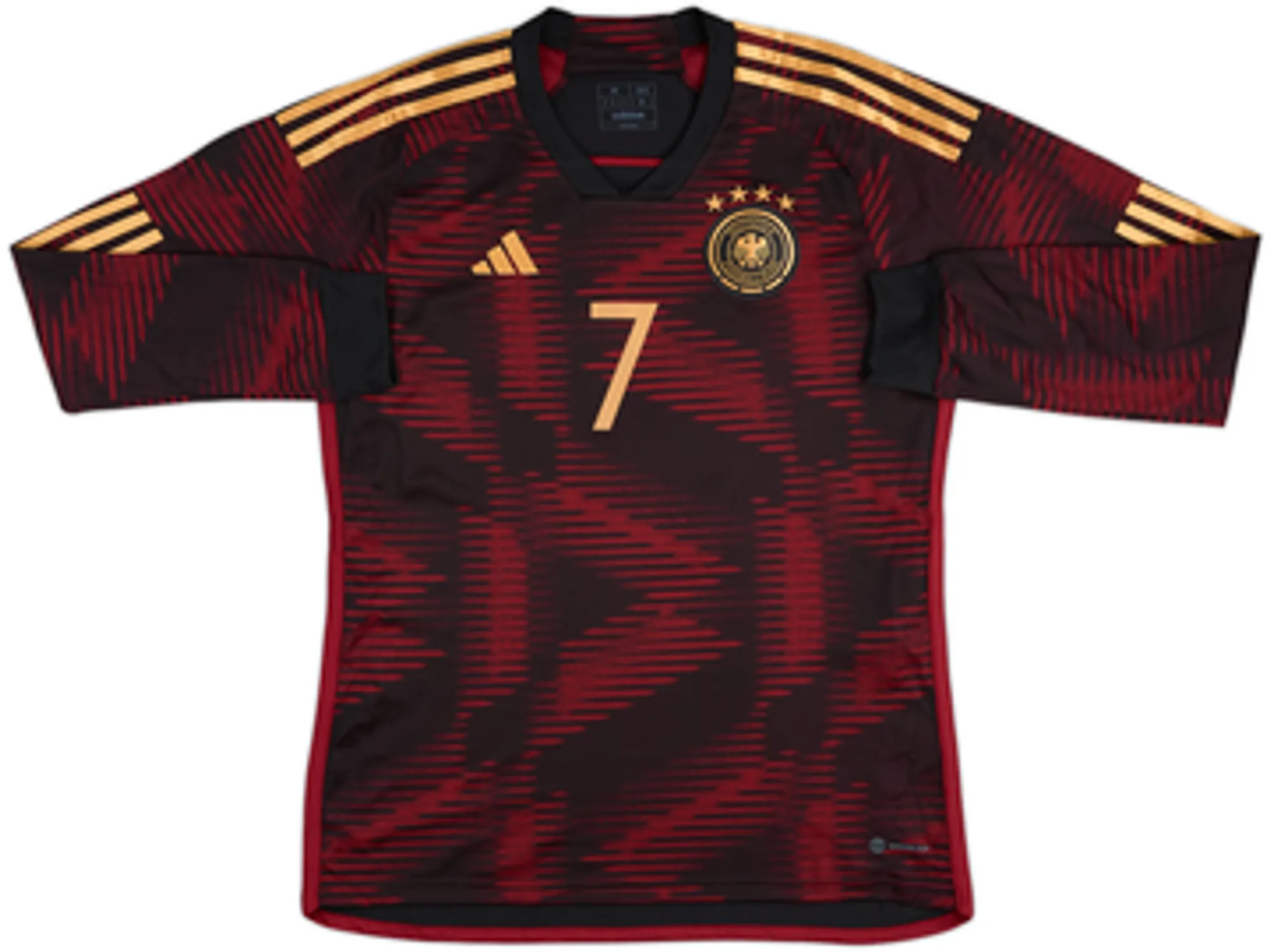 2022-23 Germany Away L/S Shirt Havertz #7 - 10/10 - (M)