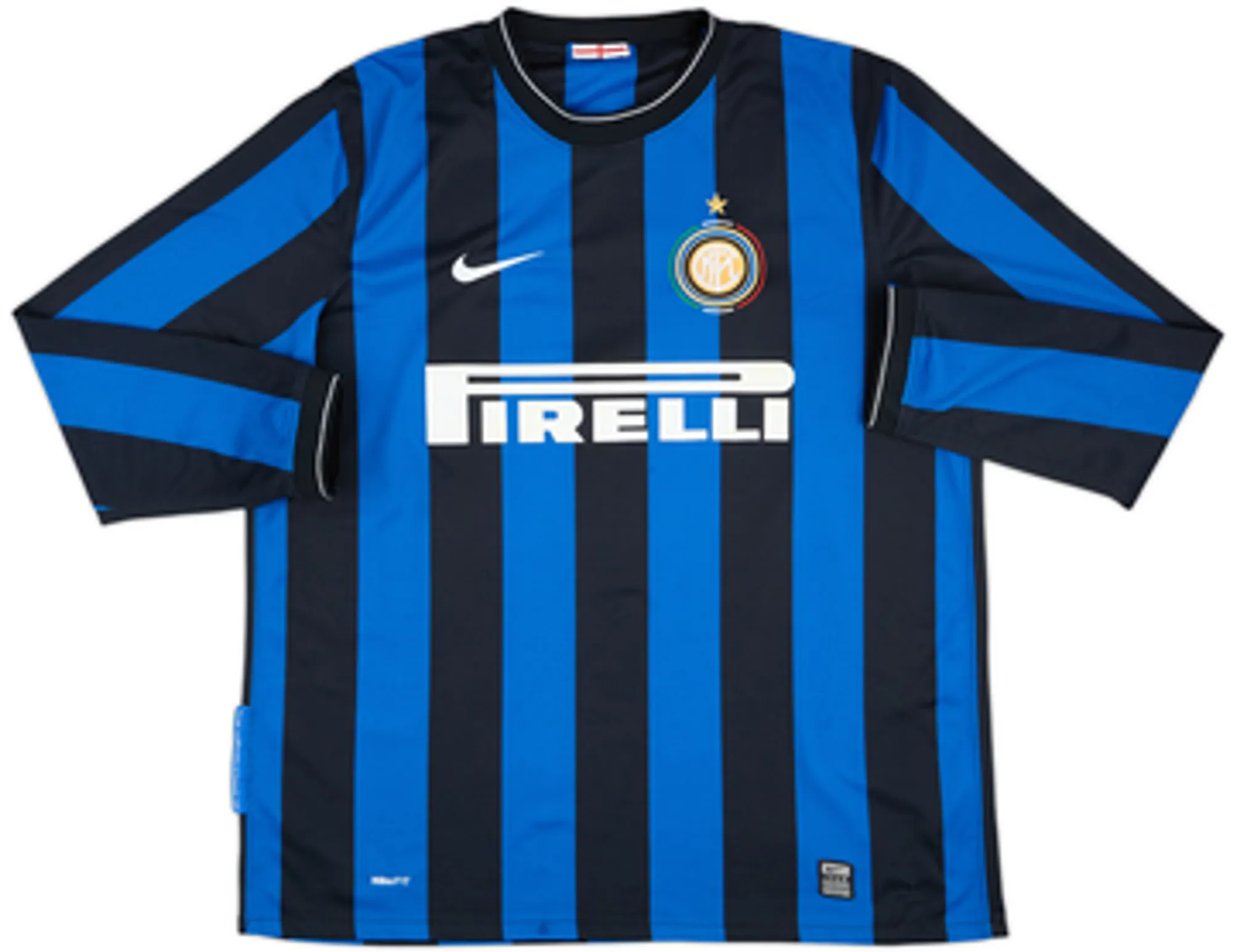 2009-10 Inter Milan Home L/S Shirt Sneijder #10 - 6/10 - (XL)