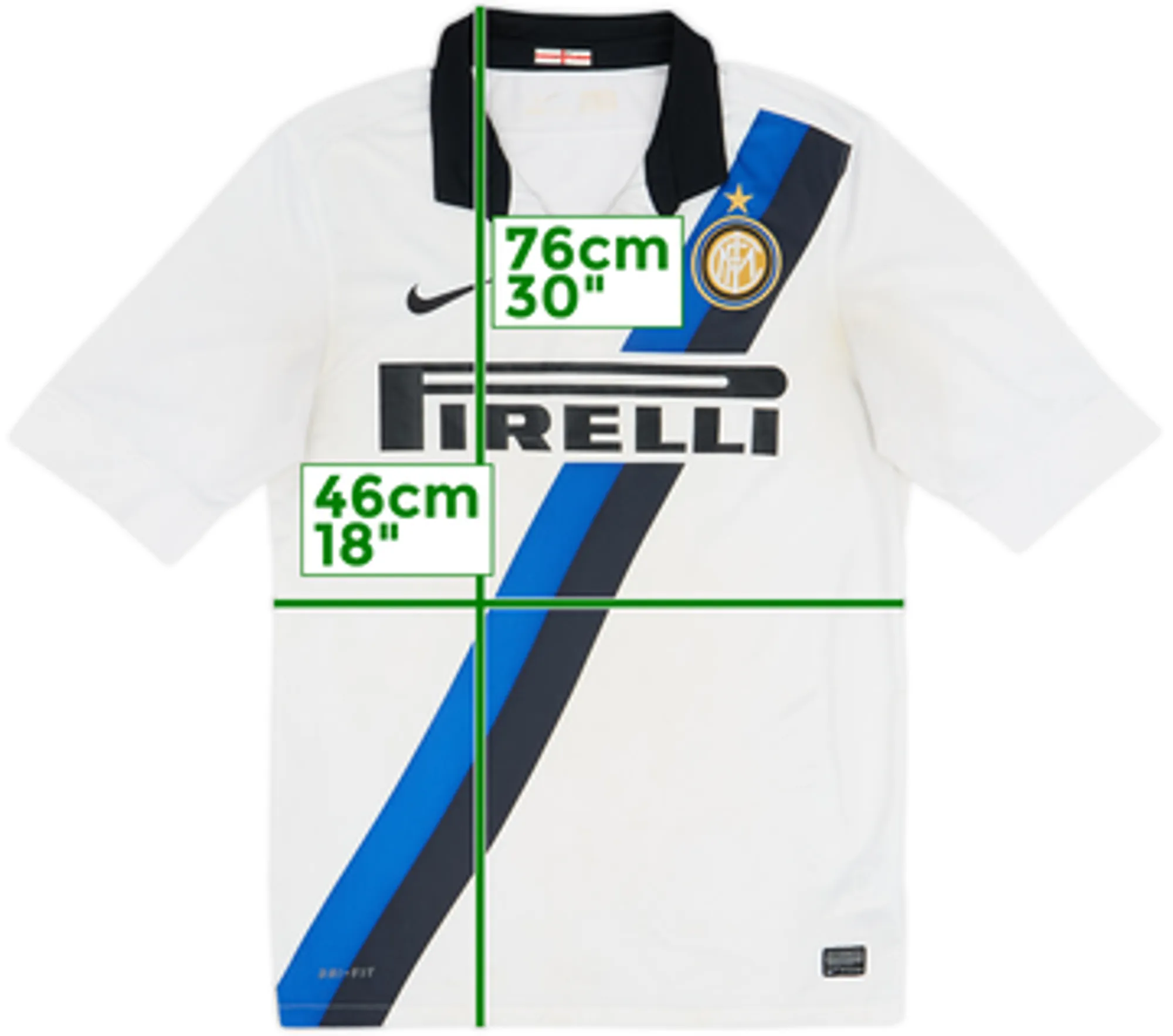 2011-12 Inter Milan Away Shirt - 4/10 - (S)