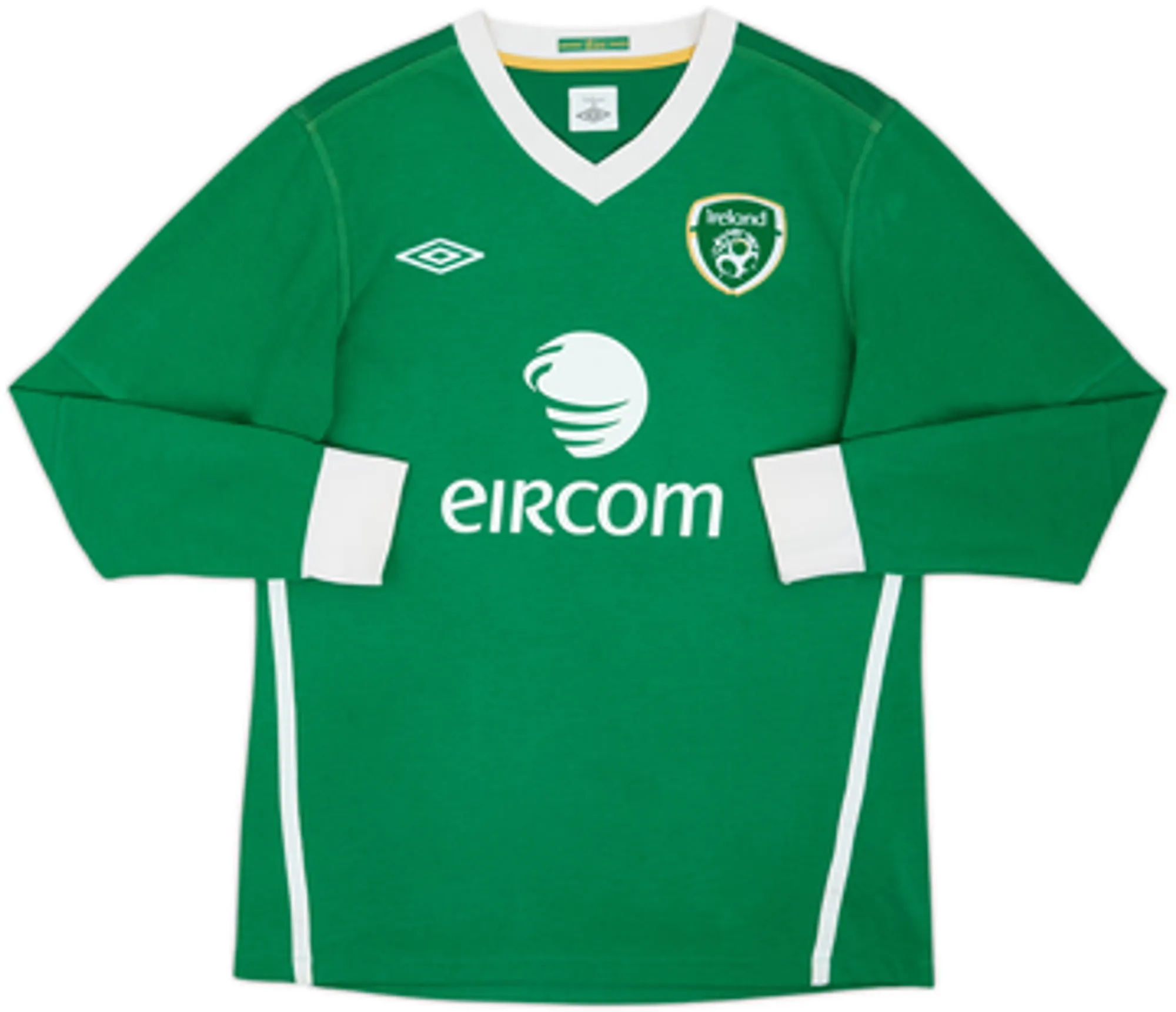 2010-11 Ireland Home L/S Shirt Duff #11 - 6/10 - (L)