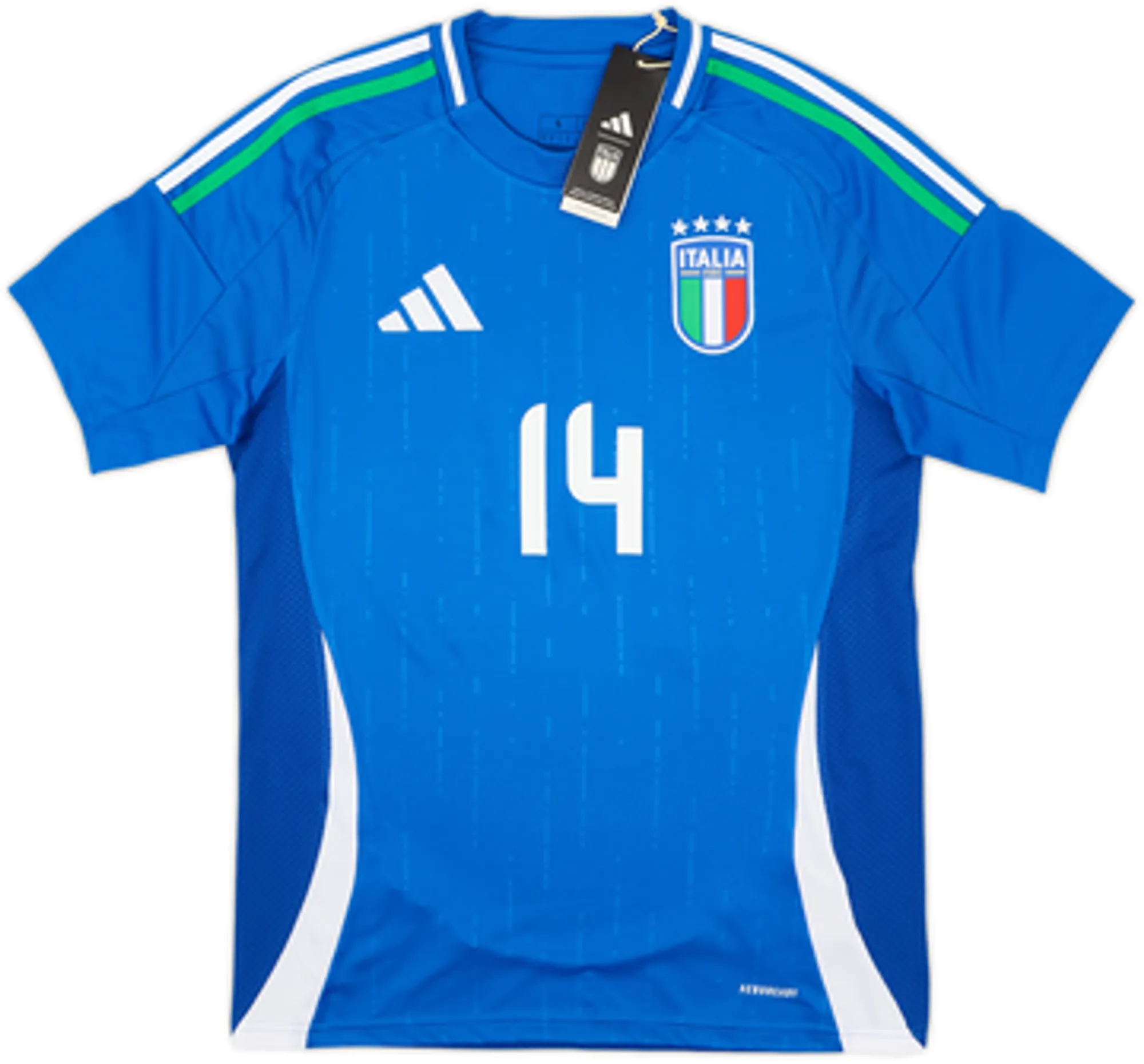 2024-25 Italy Home Shirt Chiesa #14 (S)