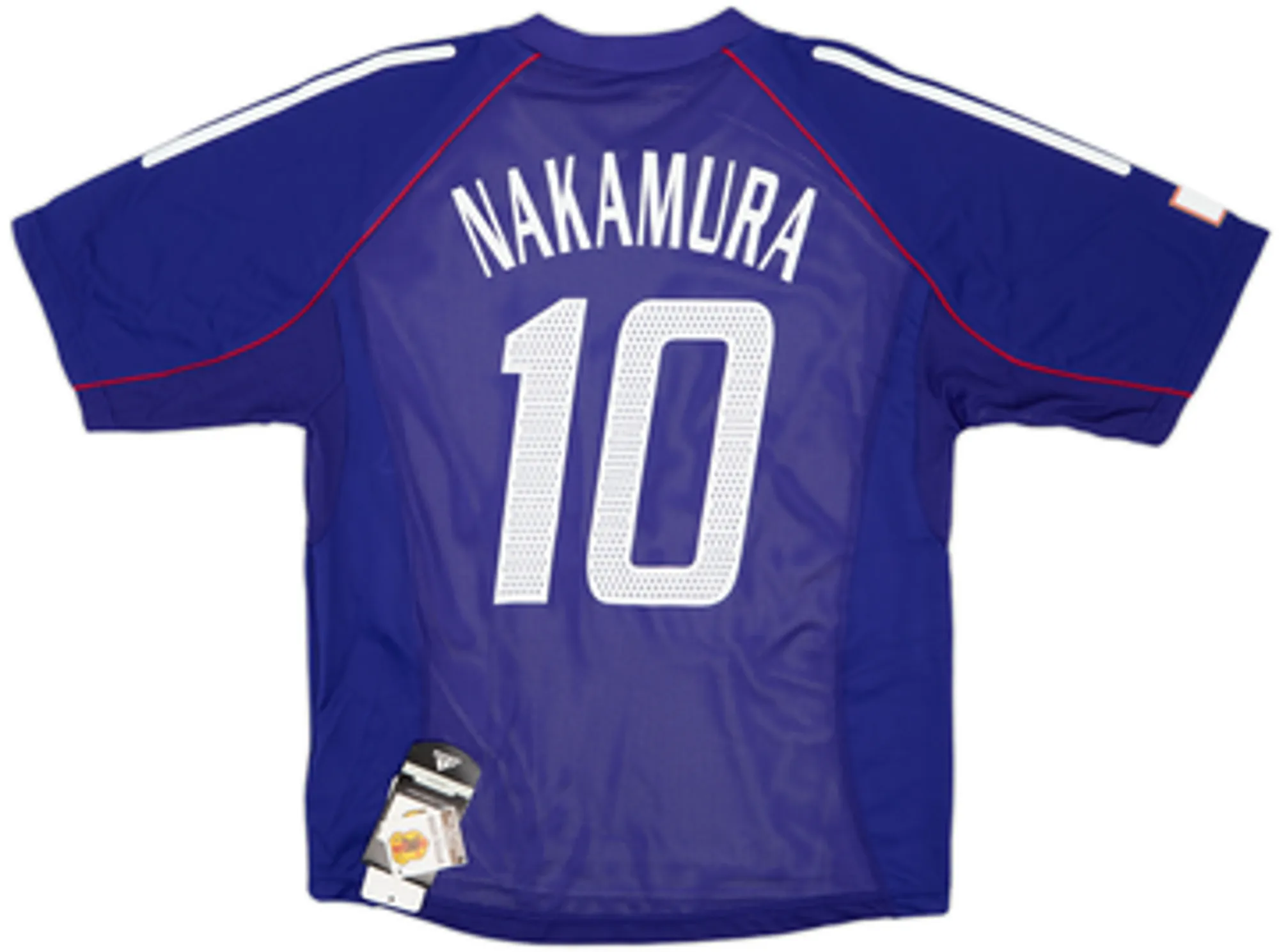 2002-04 Japan Player Issue Home Shirt & Bag Nakamura #10 (L)
