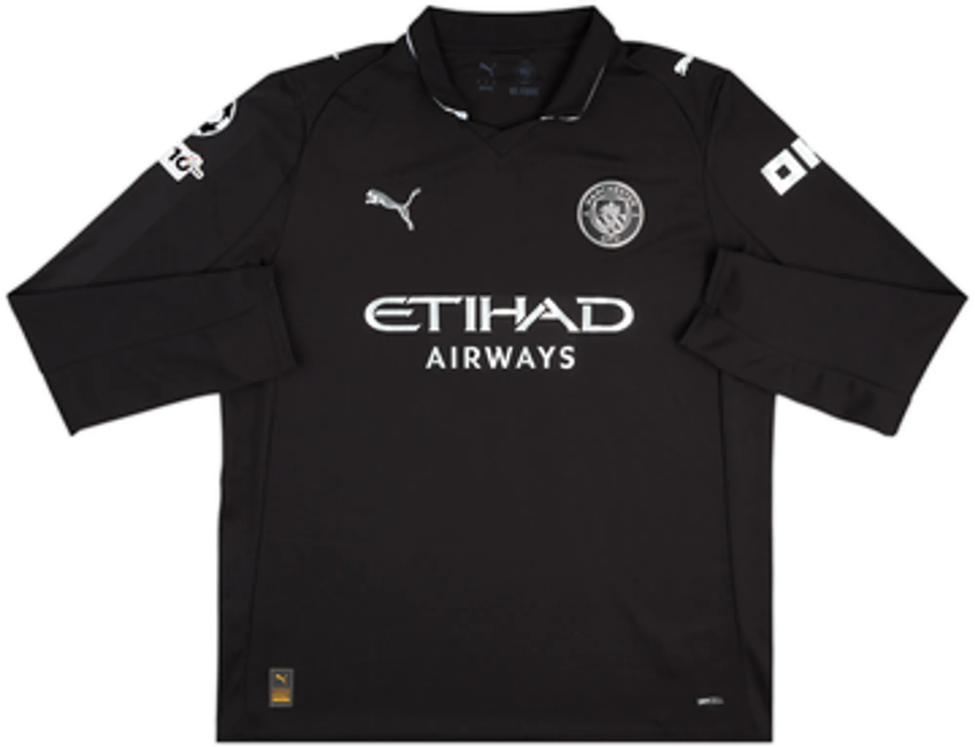 2025-26 Manchester City Away L/S Shirt Halaand #9 - 10/10 - (XL)