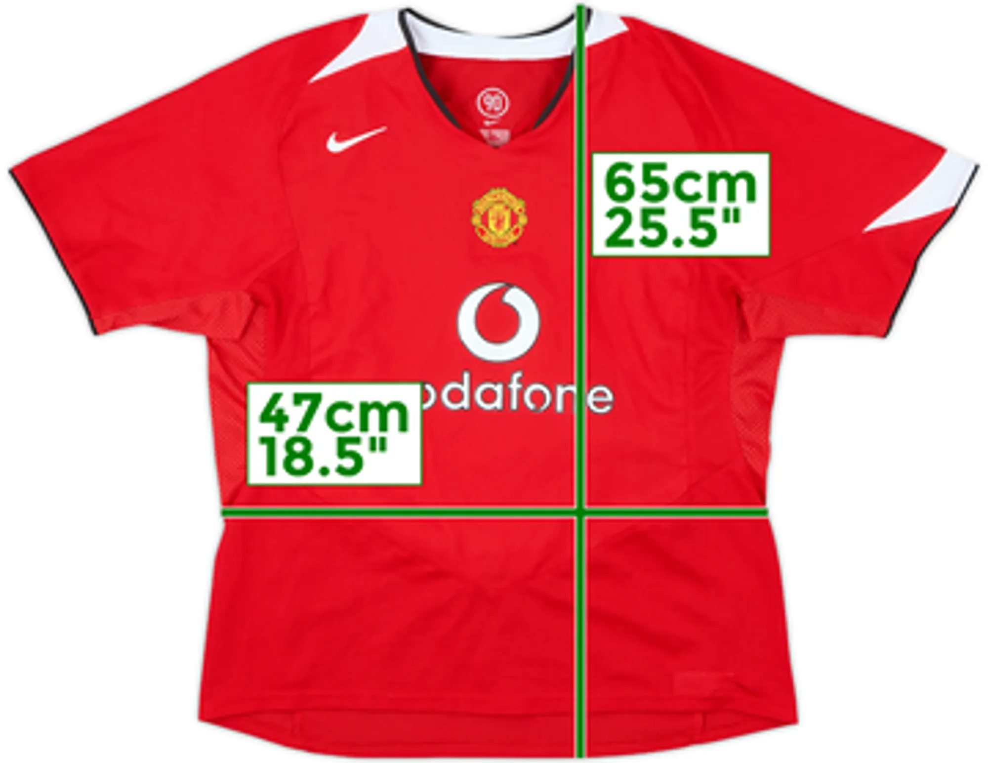 2004-06 Manchester United Home Shirt - 10/10 - (Women's XL)