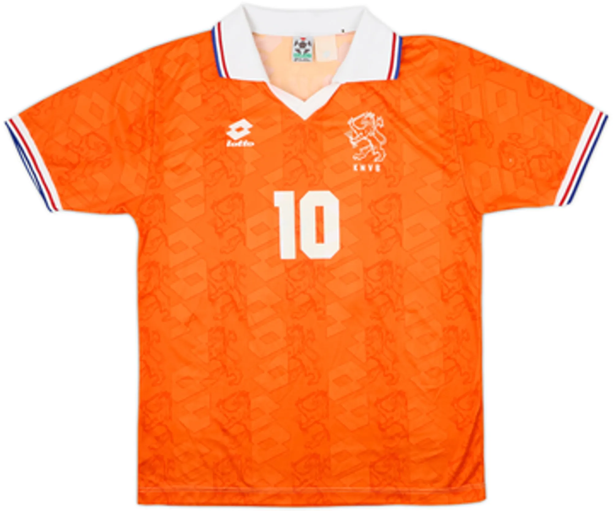 1994 Netherlands Home Shirt Bergkamp #10 - 4/10 - (L)