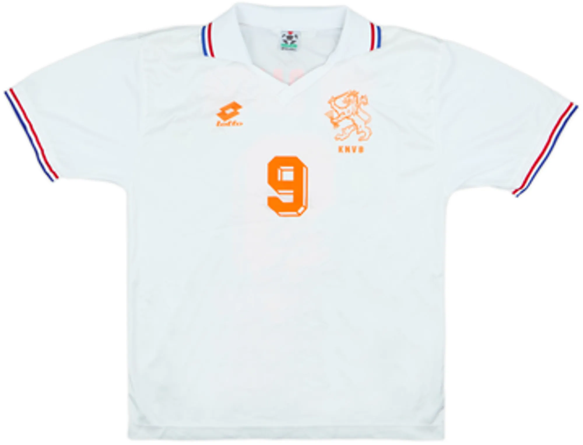 1992-94 Netherlands Away Shirt Van Basten #9 - 8/10 - (L)