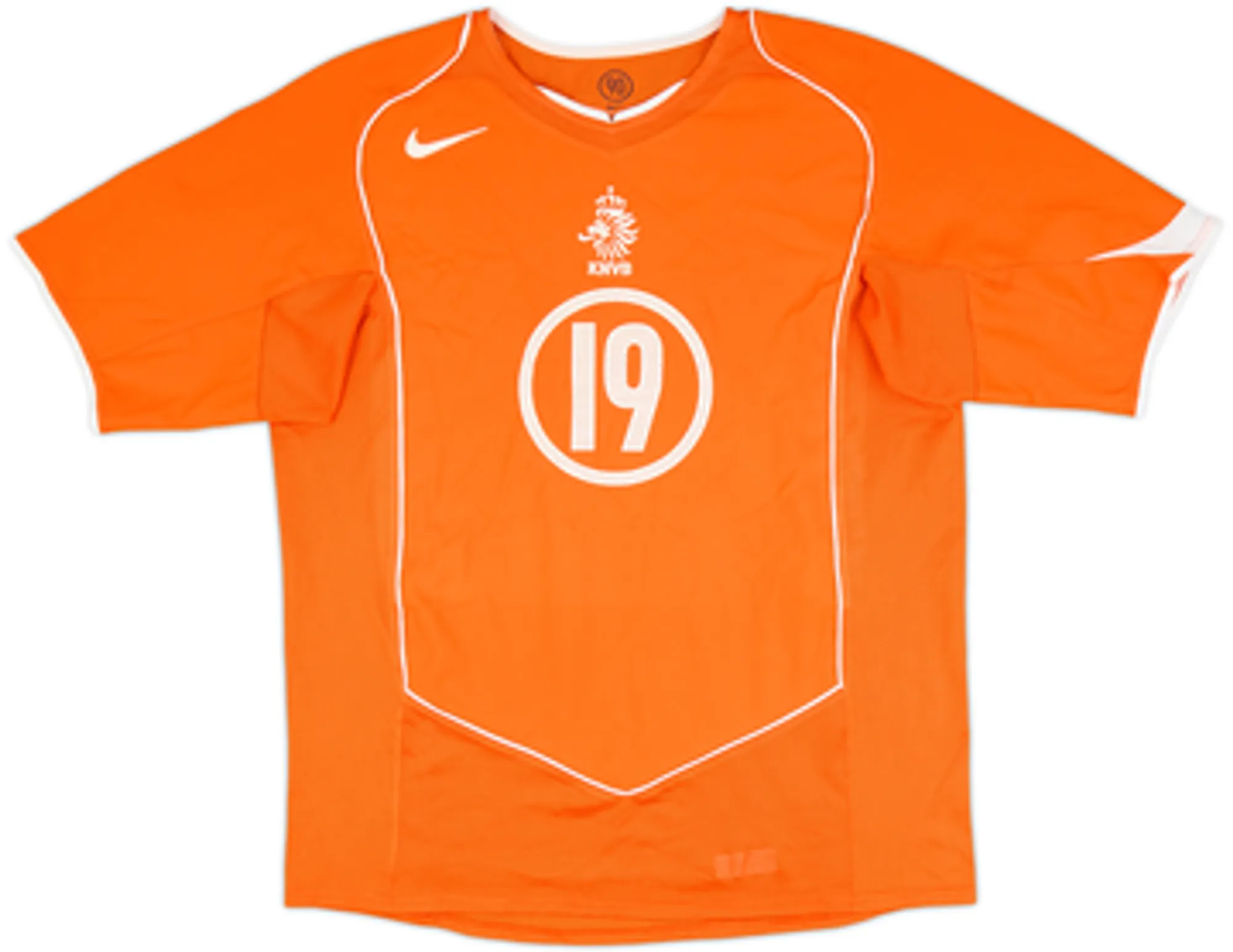 2004-06 Netherlands Home Shirt Robben #19 - 7/10 - (L)