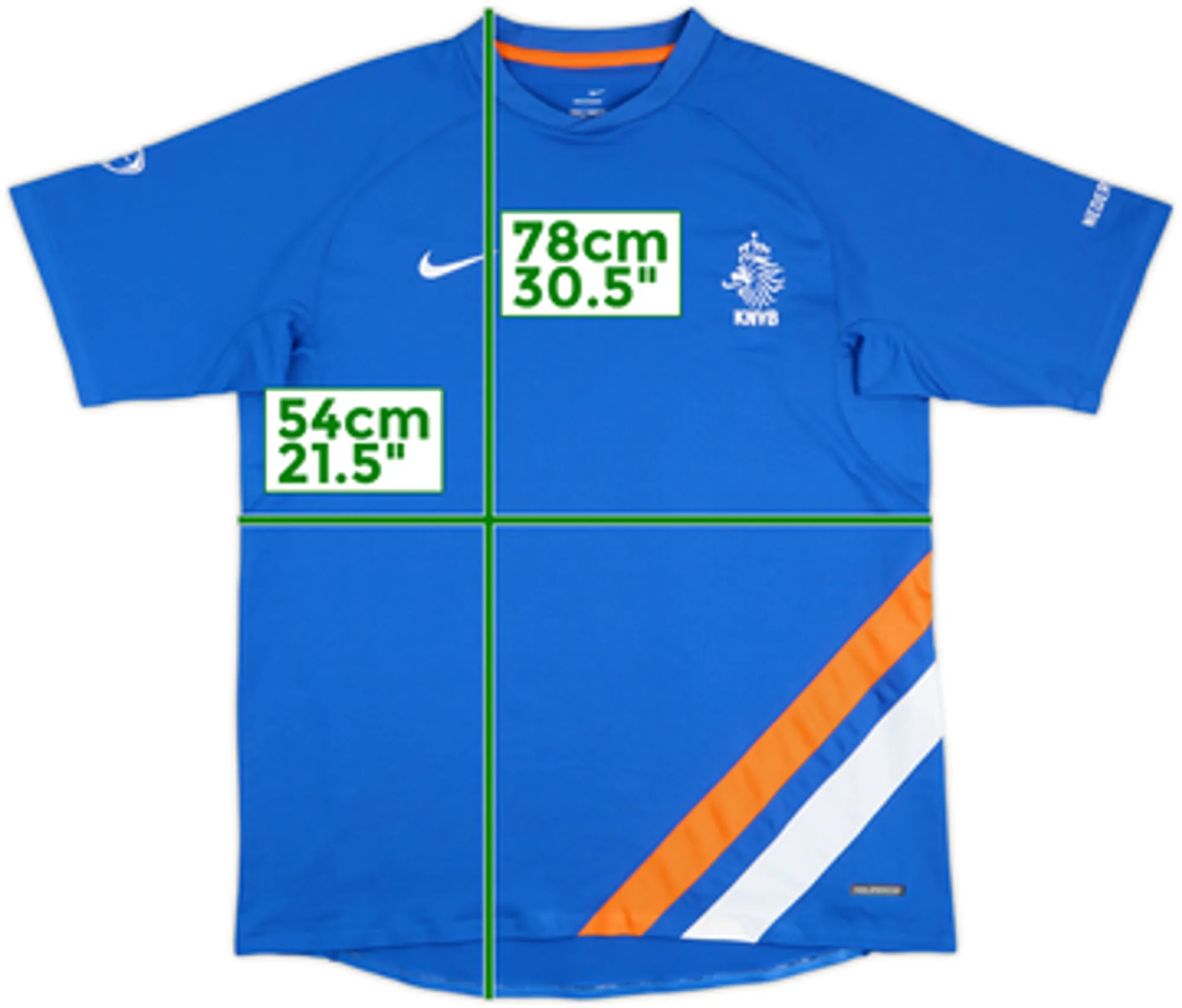 2006-08 Netherlands Nike Training Shirt - 9/10 - (L)