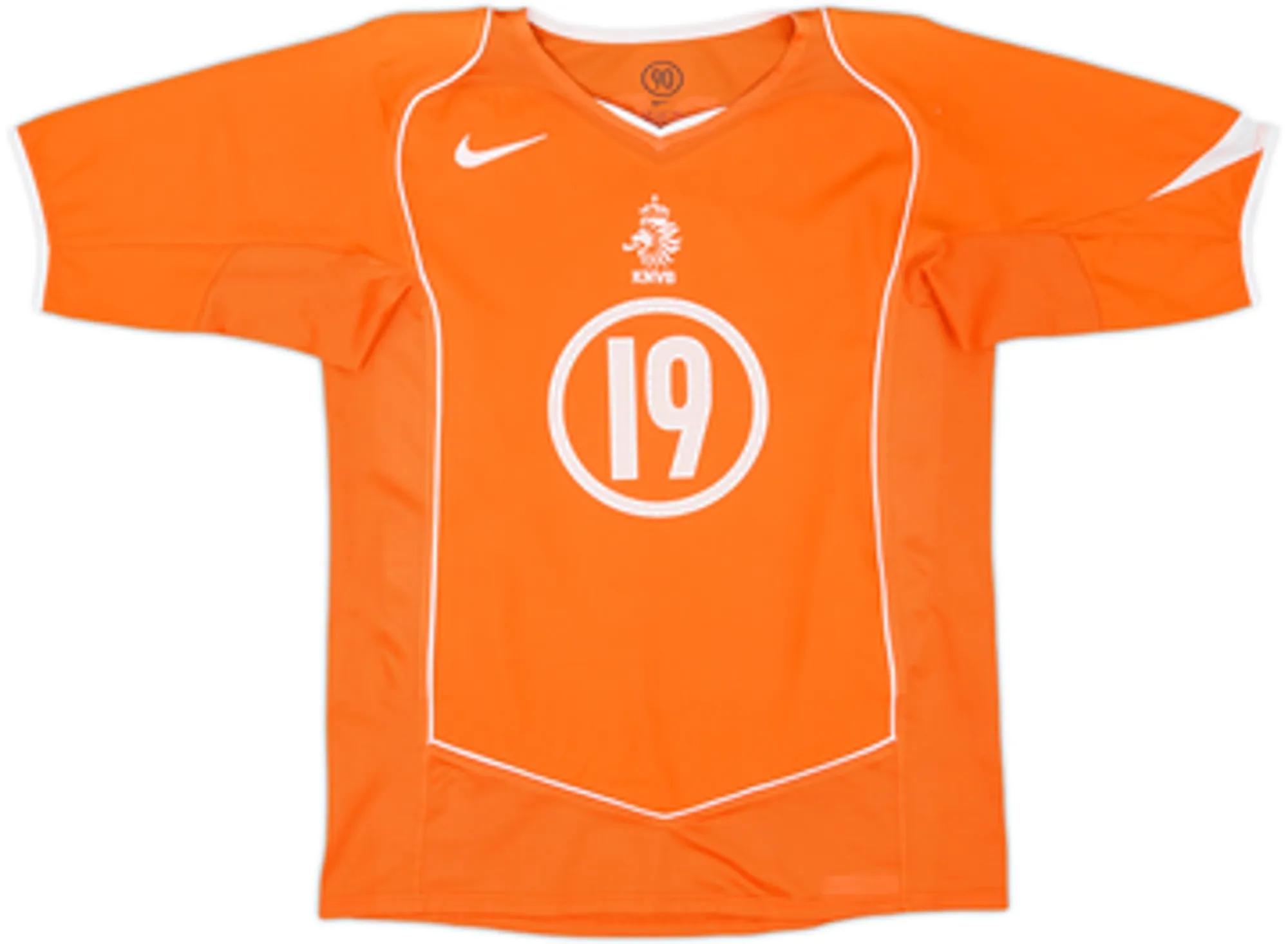 2004-06 Netherlands Home Shirt Robben #19 - 9/10 - (XL)