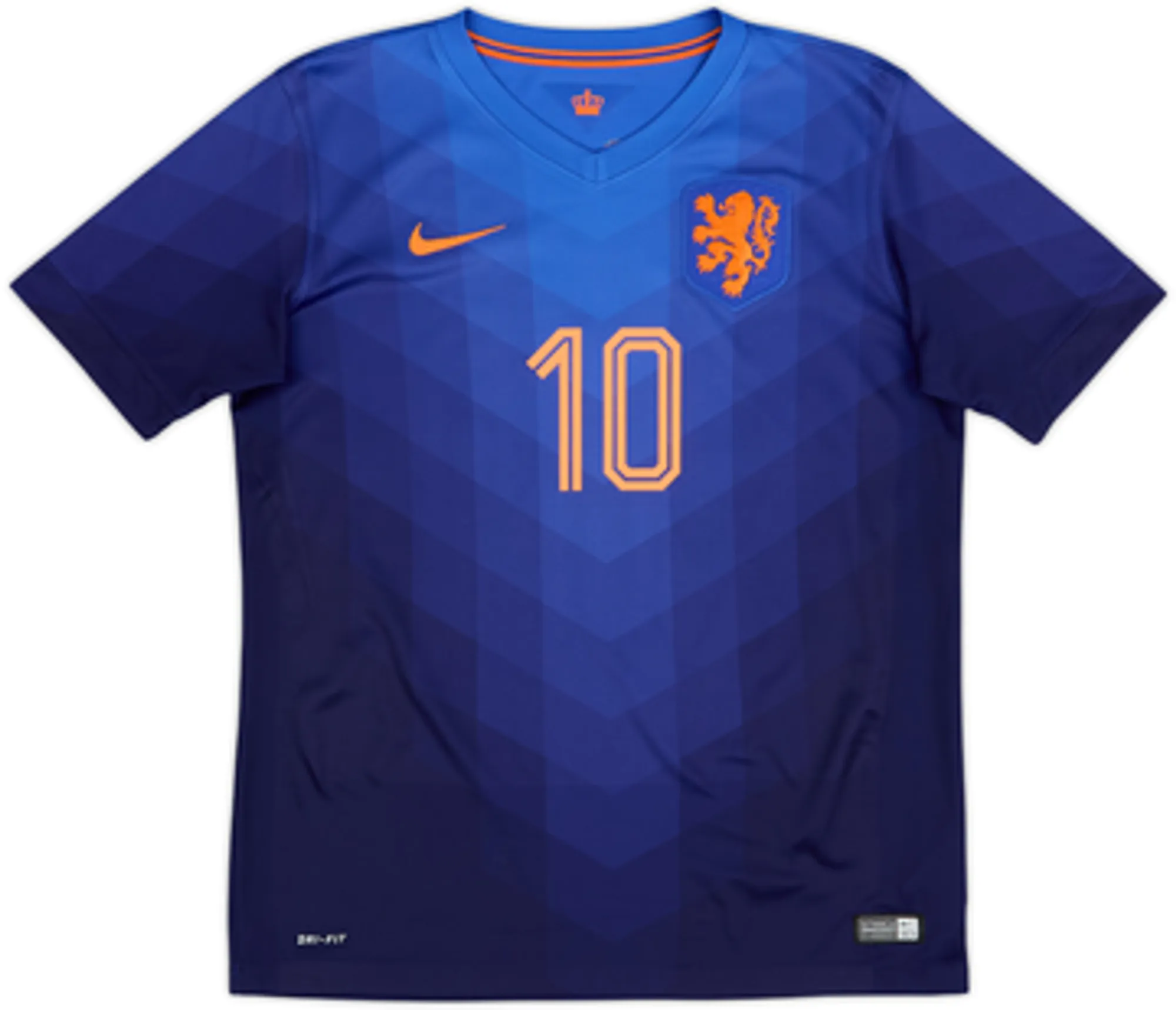 2014-15 Netherlands Away Shirt Sneijder #10 - 8/10 - (M)
