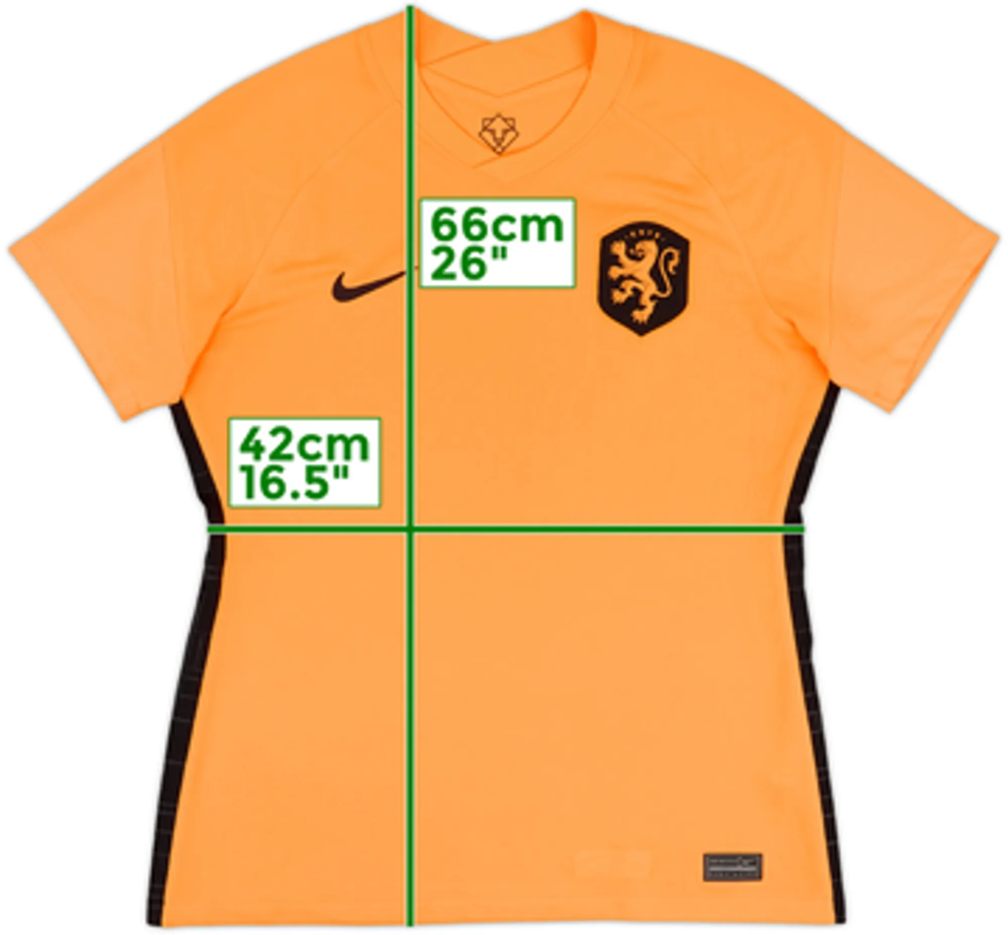 2022-23 Netherlands Women's Home Shirt - 9/10 - (Women's M)